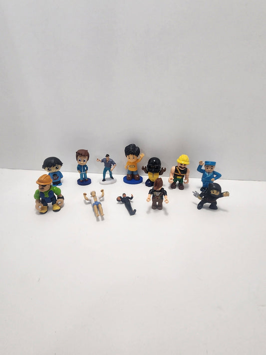 Minature Action Figures Random Lot - Lego - Pj Masks - Dad Villager - Mystery Toys - Toy Lot - Fisher Price Figures - Stocking Stuffers