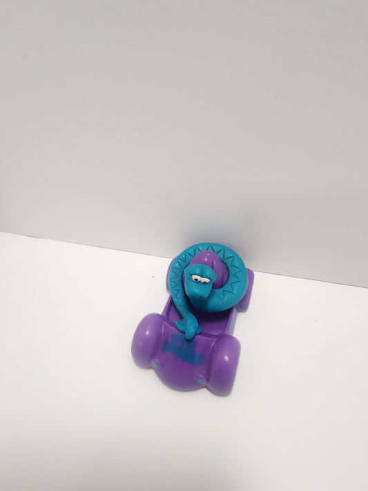 1996 Hardee's Animoblies Rattler Rattlsnake Car - Animobiles - Rattlesnake - Hardee's Toys