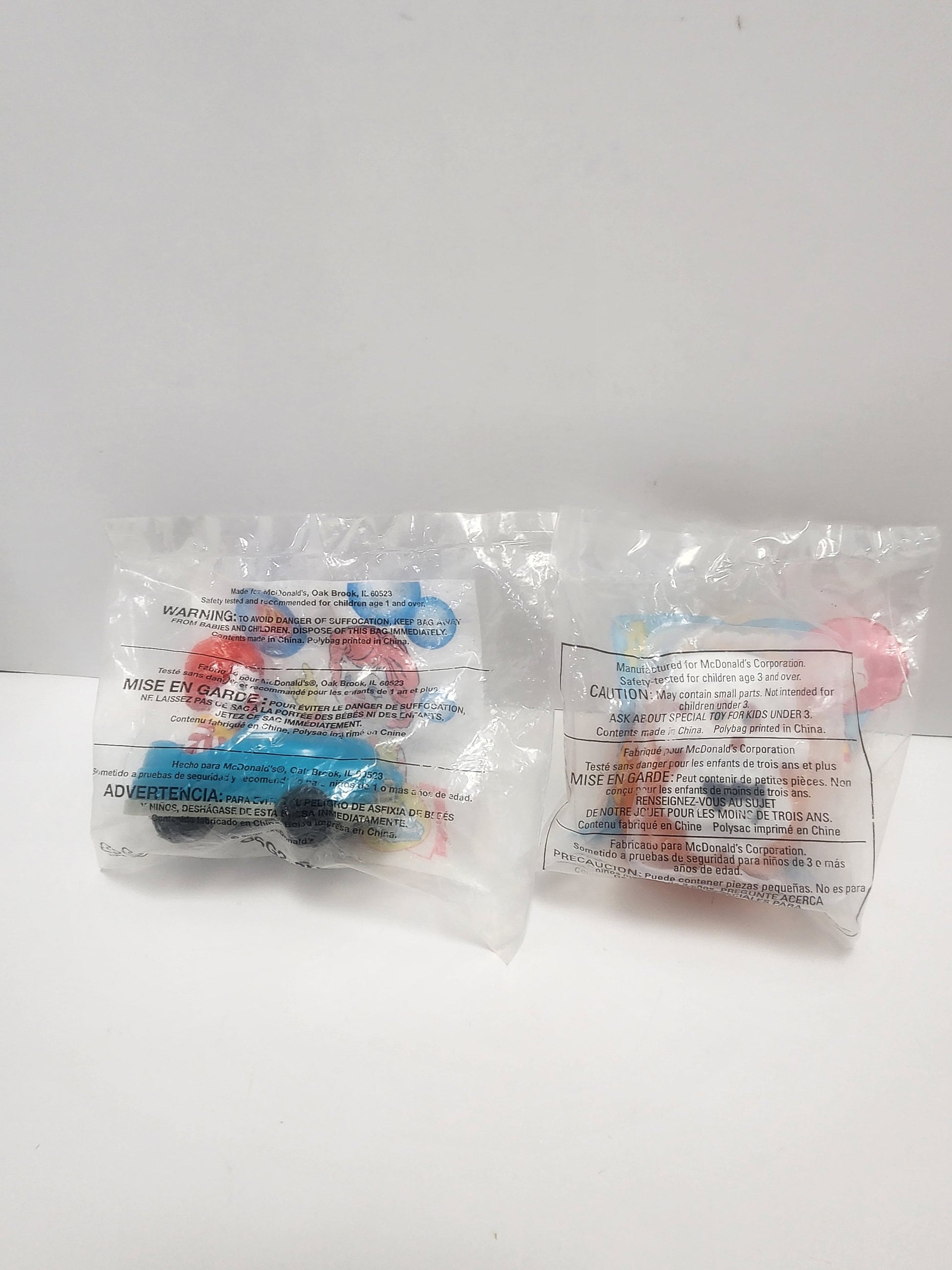 Mcdonalds 1990s Happy Meal Toys - Ronald Mcdonald Toys - Mcnugget Buddies