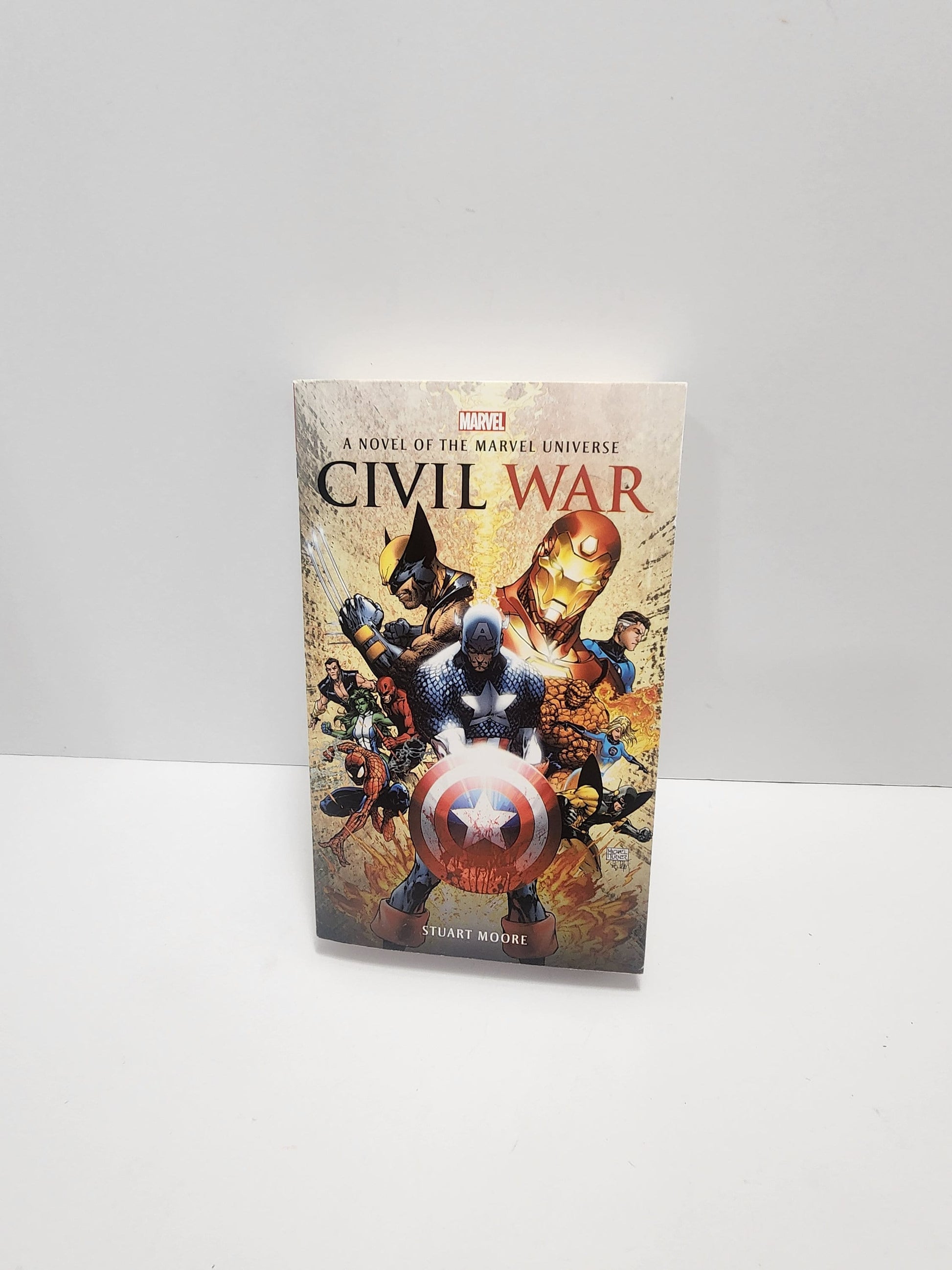 Marvel Civil War Novel By Moore Stuart