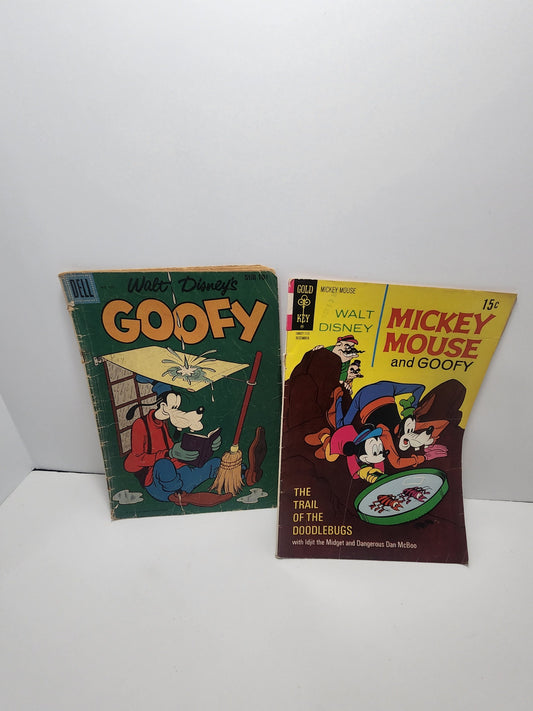 Walt Disney Vintage Comics - Dell Comics - Gold Key Comics - Vintage Comics - Walt Disney Comics - Disney Comics