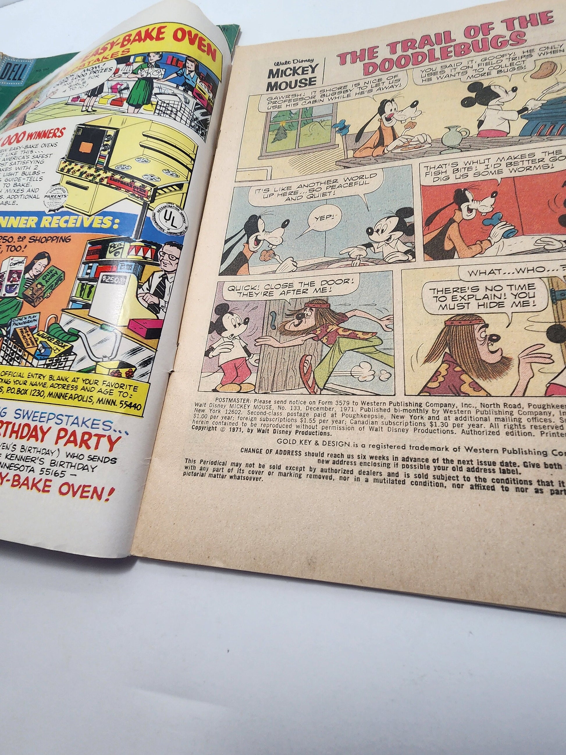 Walt Disney Vintage Comics - Dell Comics - Gold Key Comics - Vintage Comics - Walt Disney Comics - Disney Comics
