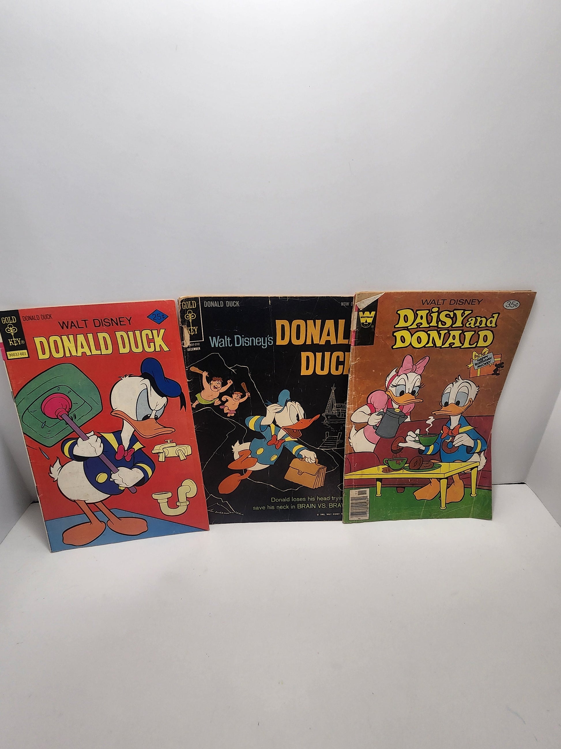 Walt Disney Gold Key 1960 1970 Comics - Donald Duck - Donal Duck Comics - Daisy Duck - Walt Disney Comics - Gold Key Comics