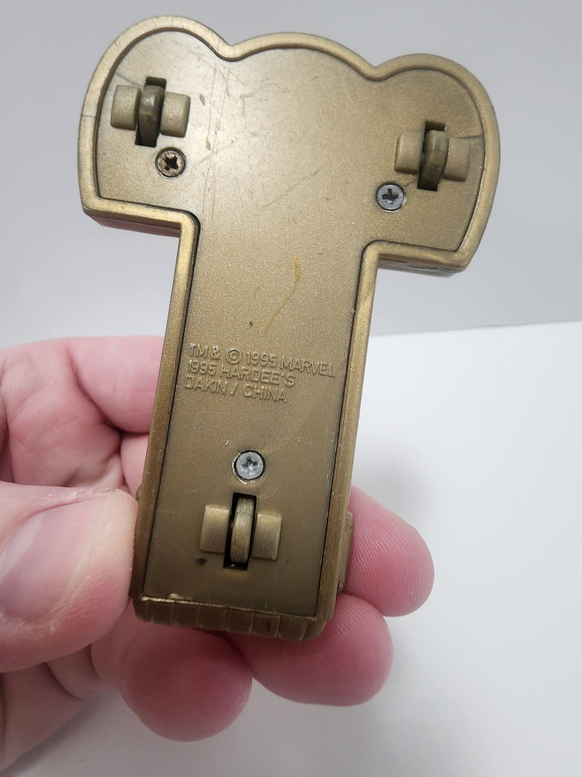 Marvel 1995 X Men Hardes Toy Figure - Hardee's- Hardee's Toys - Xmen - Xmen Toys - Marvel - Marvel Toys