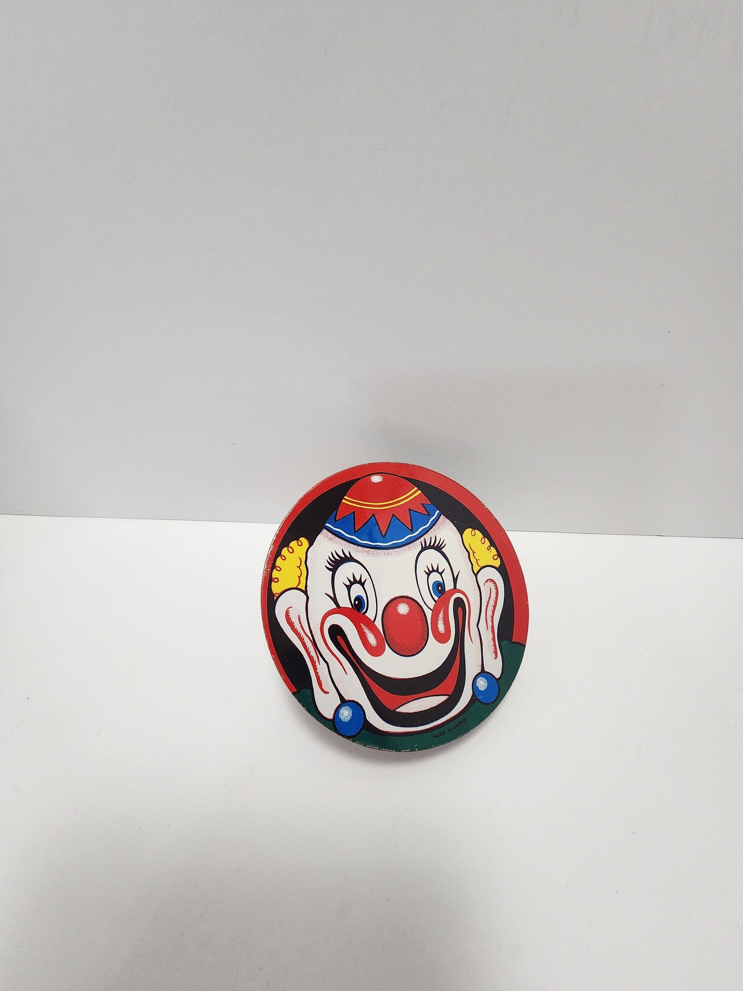 Clown Vintage Toy Metal Noise Maker - Noise Makers - Vintage Toys - Clowns - Clown Noise Makers - Vintage Toys
