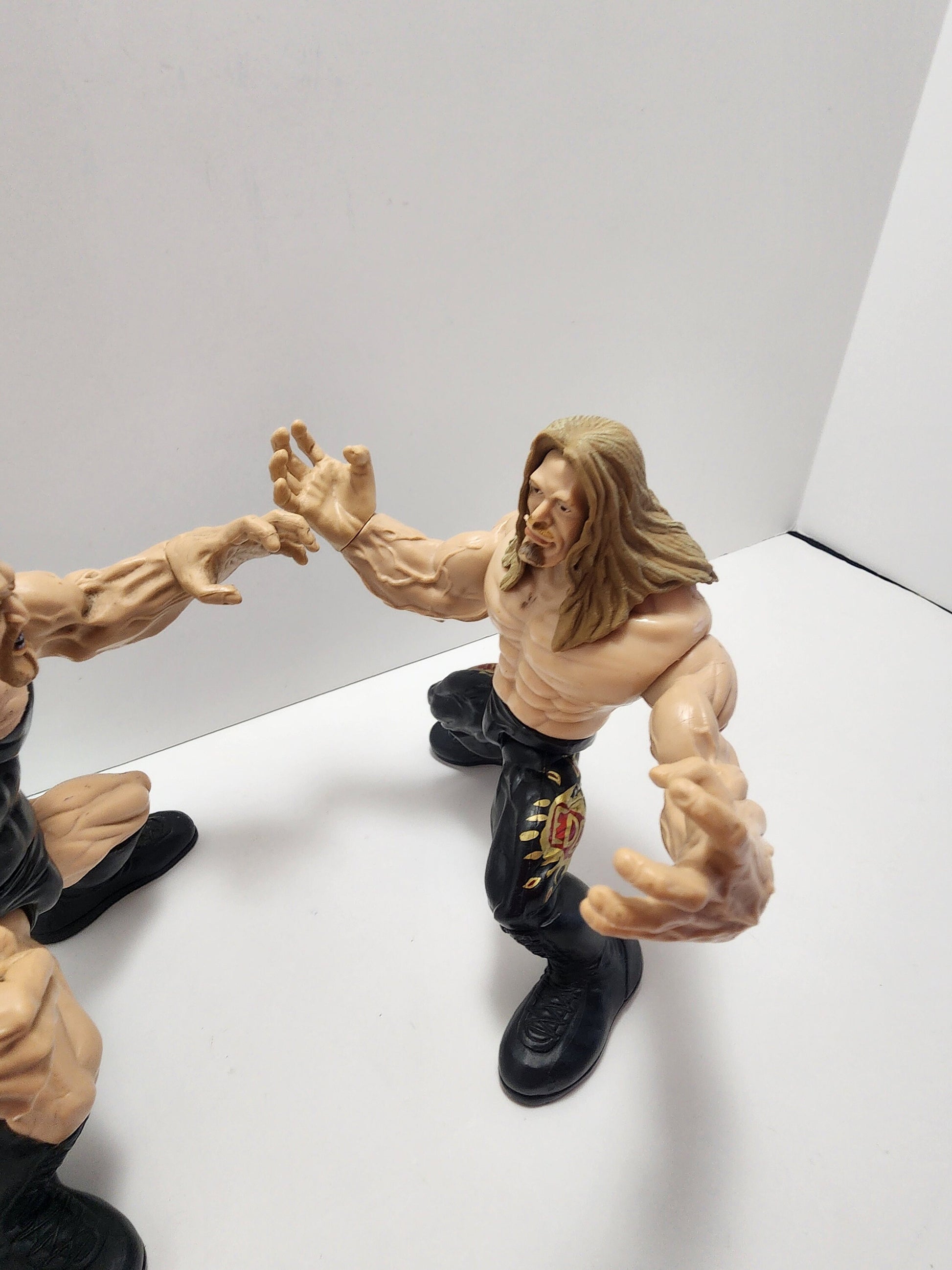 Wwf Jakks Maximum Sweat Action Figures - Edge - The Big Show - Paul Wright - Wwf Action Figures - Wrestling Action Figures