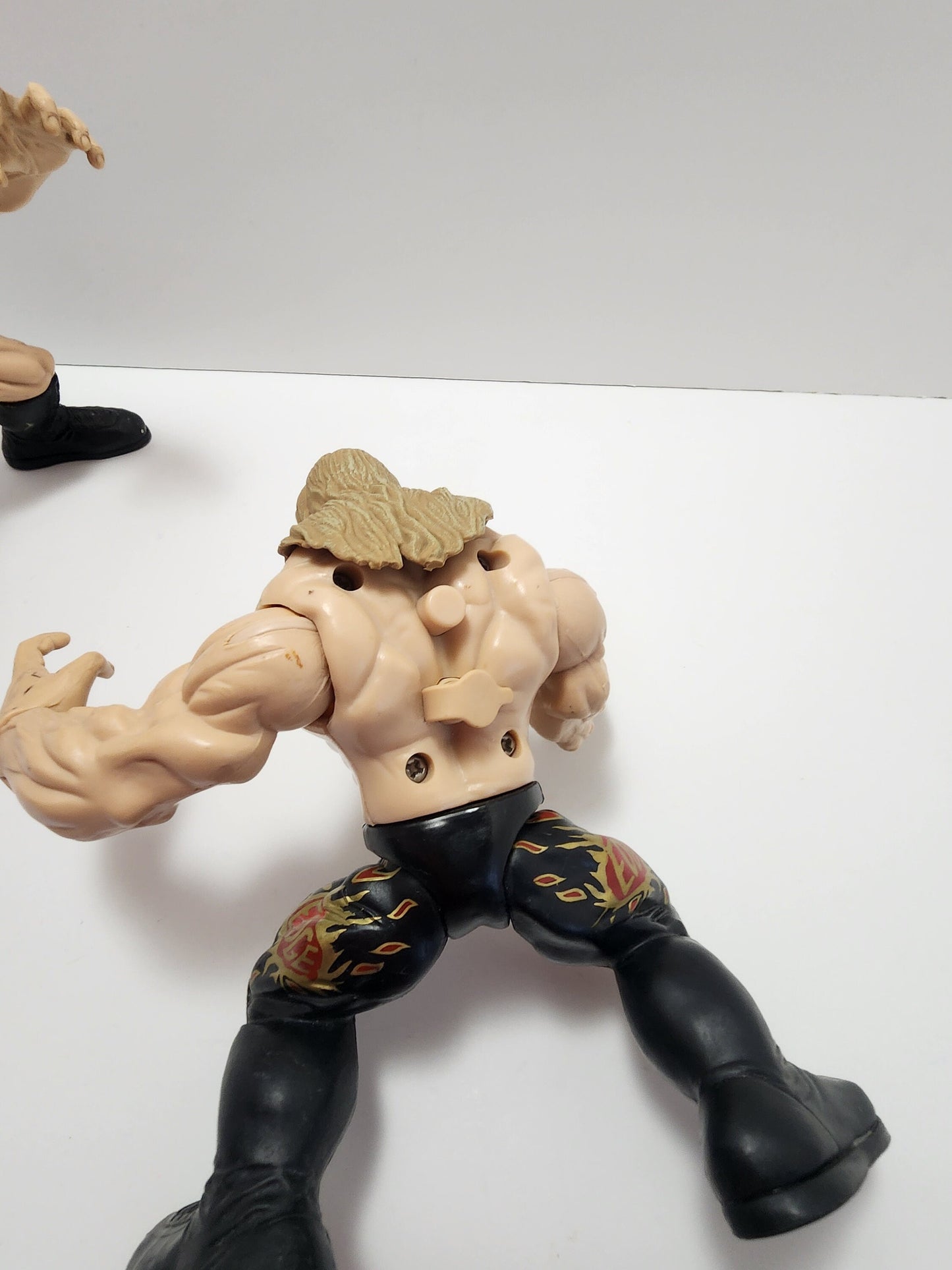 Wwf Jakks Maximum Sweat Action Figures - Edge - The Big Show - Paul Wright - Wwf Action Figures - Wrestling Action Figures