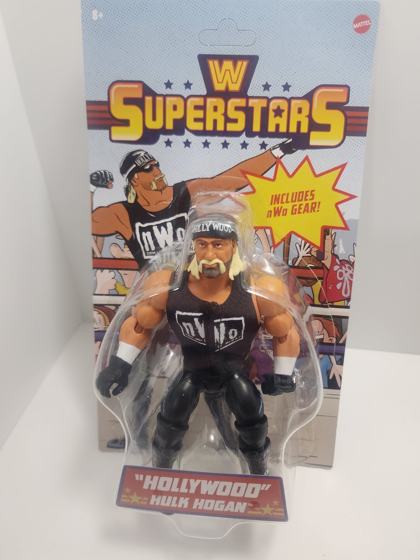 Wwe Mattell Superstar Hollywood Hulk Hogan Action Figures - WWE- Wwf - Wrestling Action Figure - Hulk Hogan - Action Figures