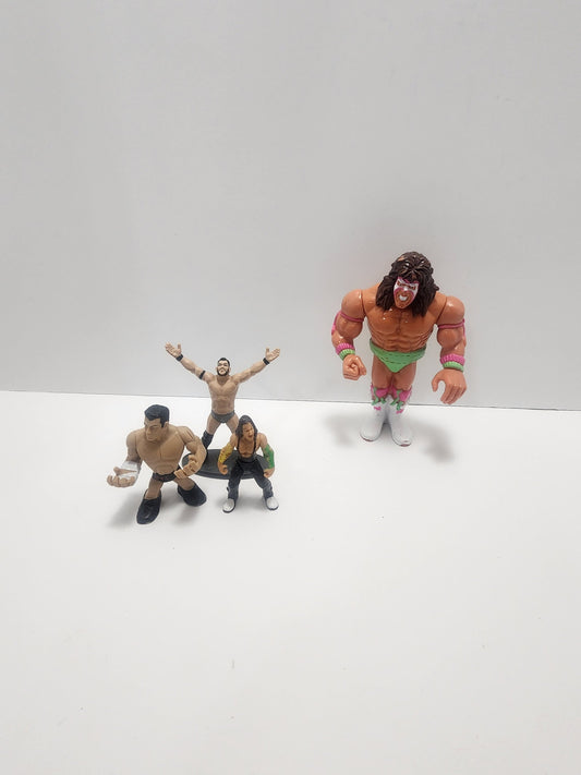 Wwf WWE Action Figures - Wwf - WWE - The Ultimate Warrior - Wrestling Action Figures