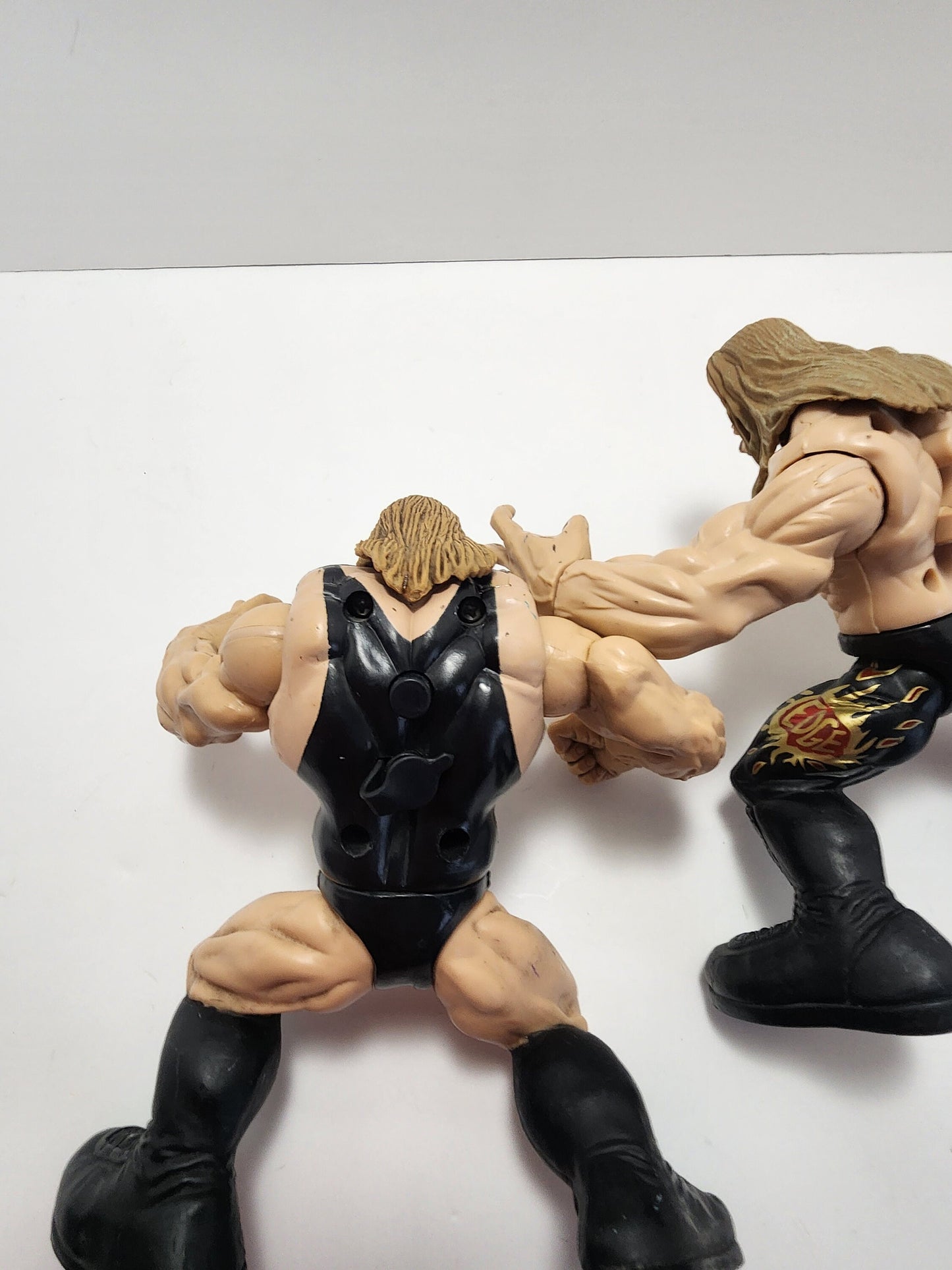 Wwf Jakks Maximum Sweat Action Figures - Edge - The Big Show - Paul Wright - Wwf Action Figures - Wrestling Action Figures