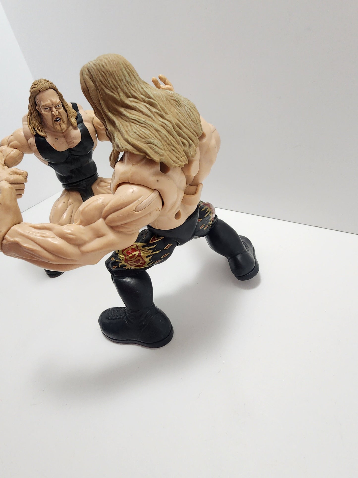 Wwf Jakks Maximum Sweat Action Figures - Edge - The Big Show - Paul Wright - Wwf Action Figures - Wrestling Action Figures