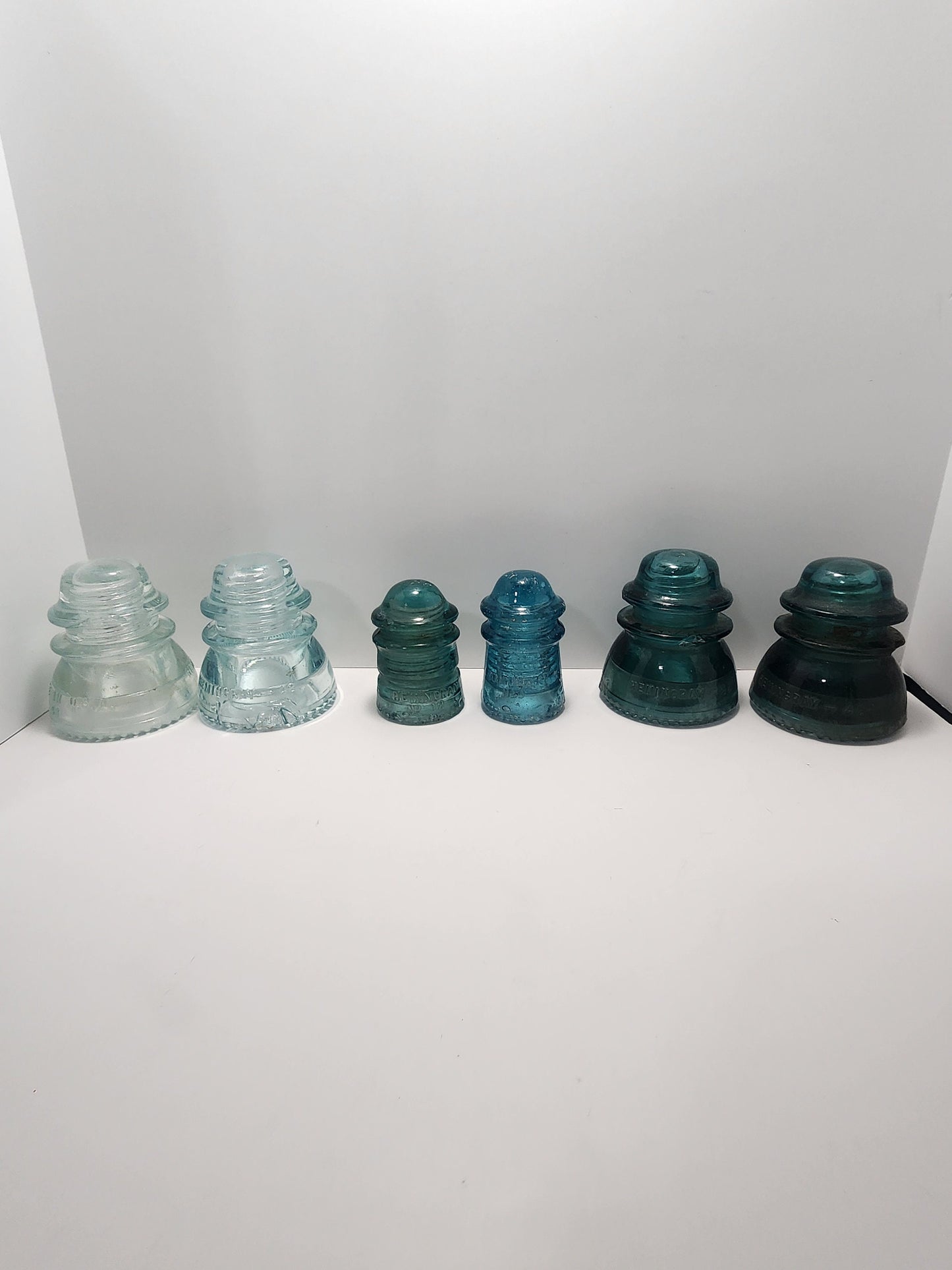 Hemingray 16 Glass Insulators - Insulators - Glass Insulators - Vintage Glass - Electrical Insulators