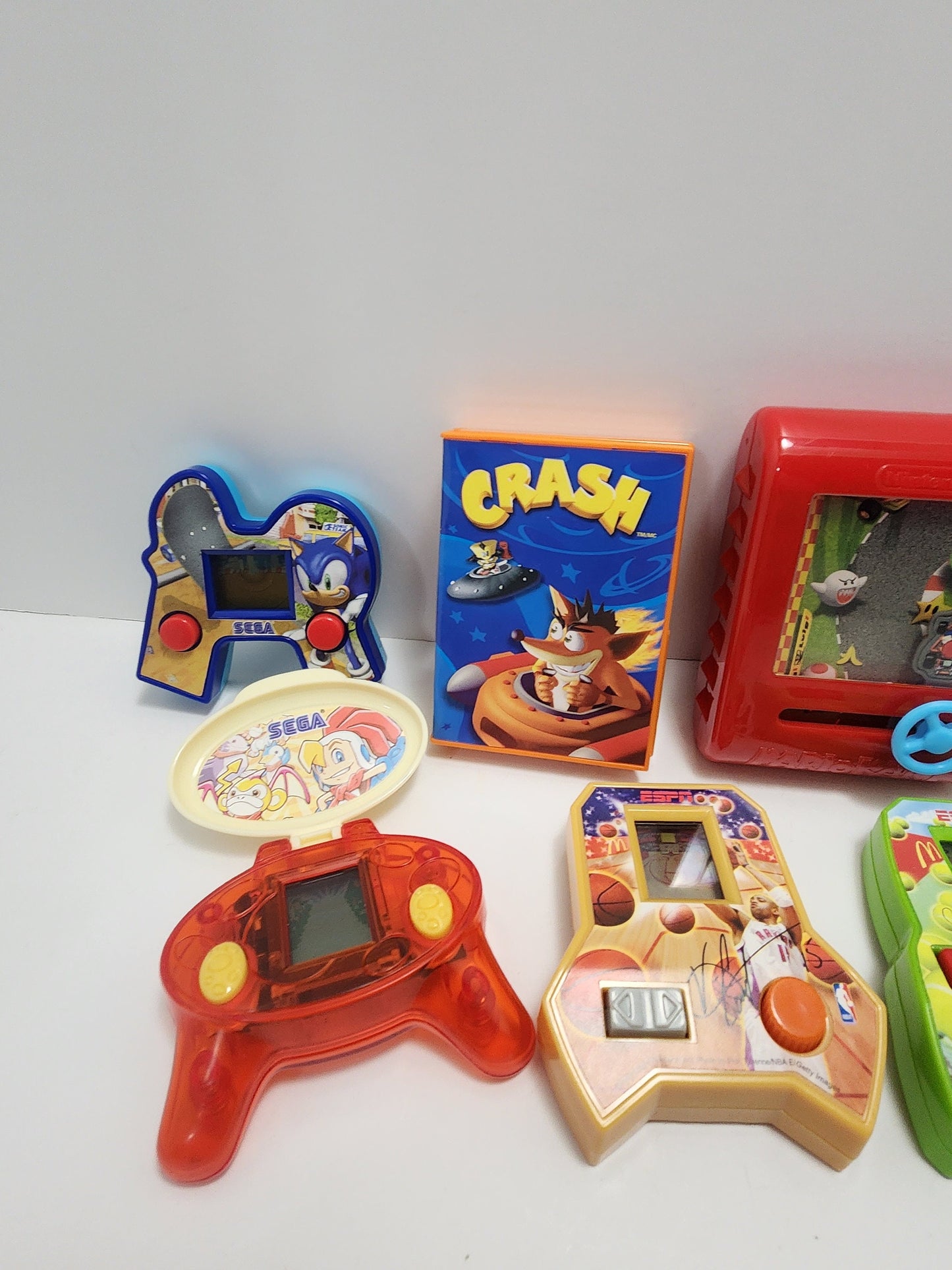 Handheld Vintage Games From McDonald's 1990s to 2000s - Handheld Games - Sonic - Sega Games - NBA- Tamagotchi