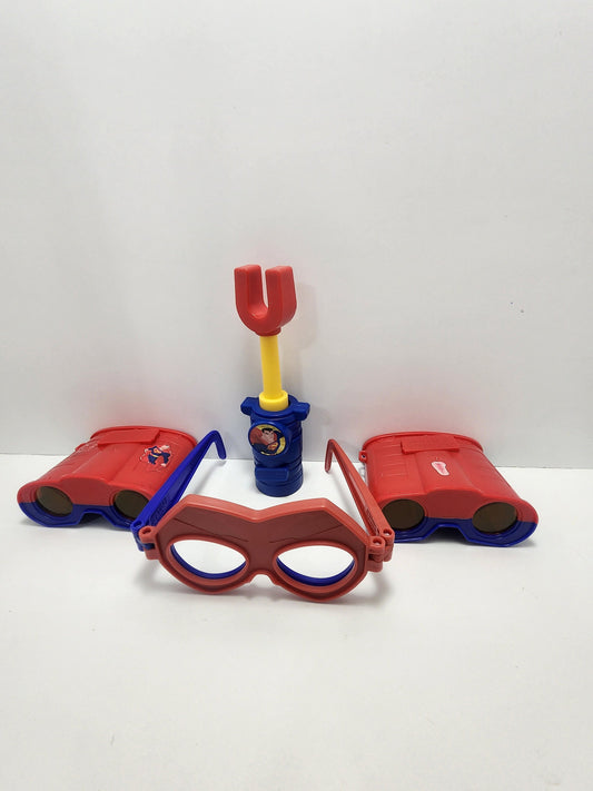 Mcdonalds Happy Meal DC Adventure Toys - DC Comics - DC Toys - McDonald's Toys - Happy Meal Toys