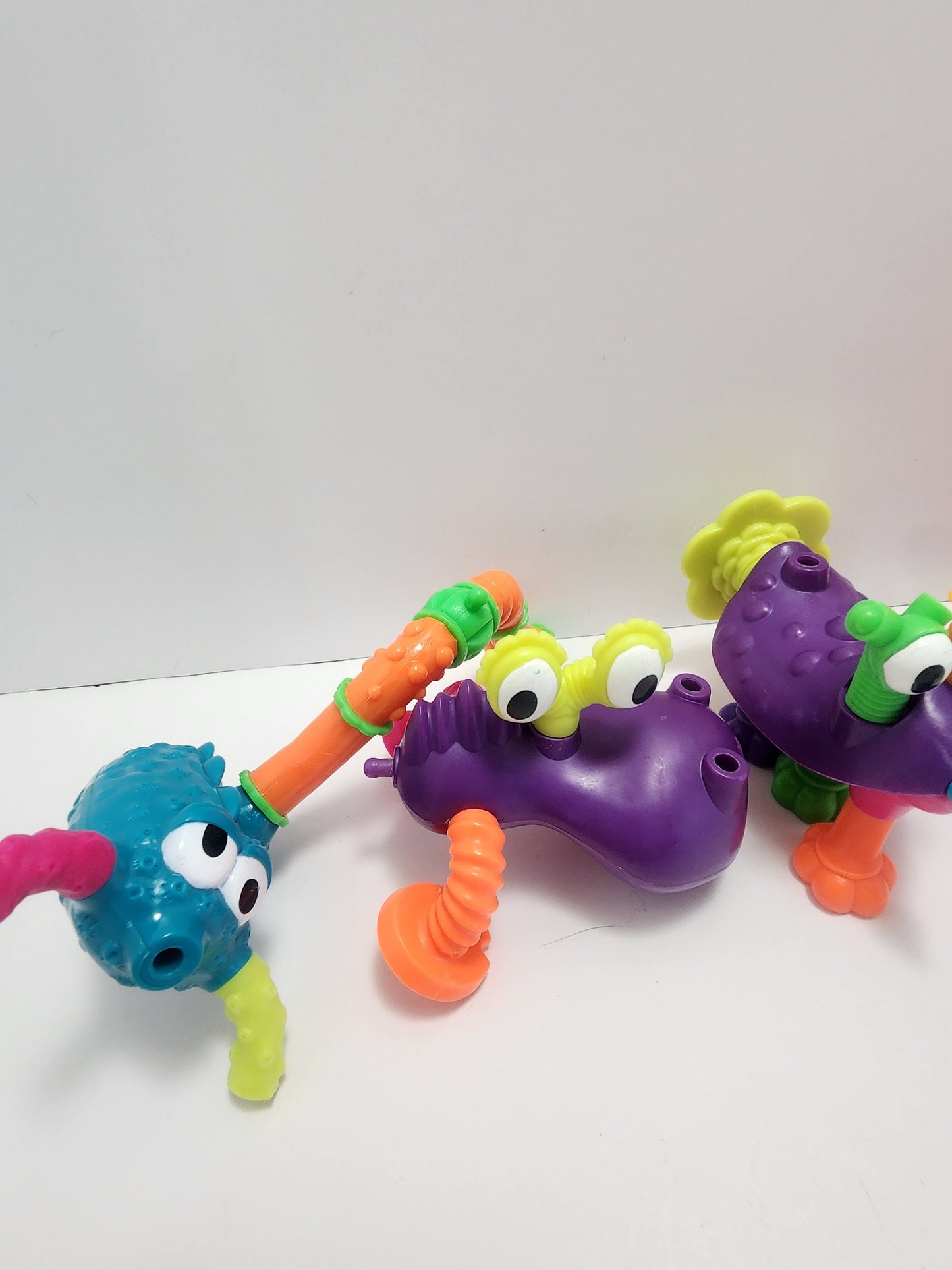Nickelodeon 1996 McDonald's Tangle Twist Azoids Lot - Twist A Zoids - Nickelodeon - Nickelodeon Toys - McDonald's Toys