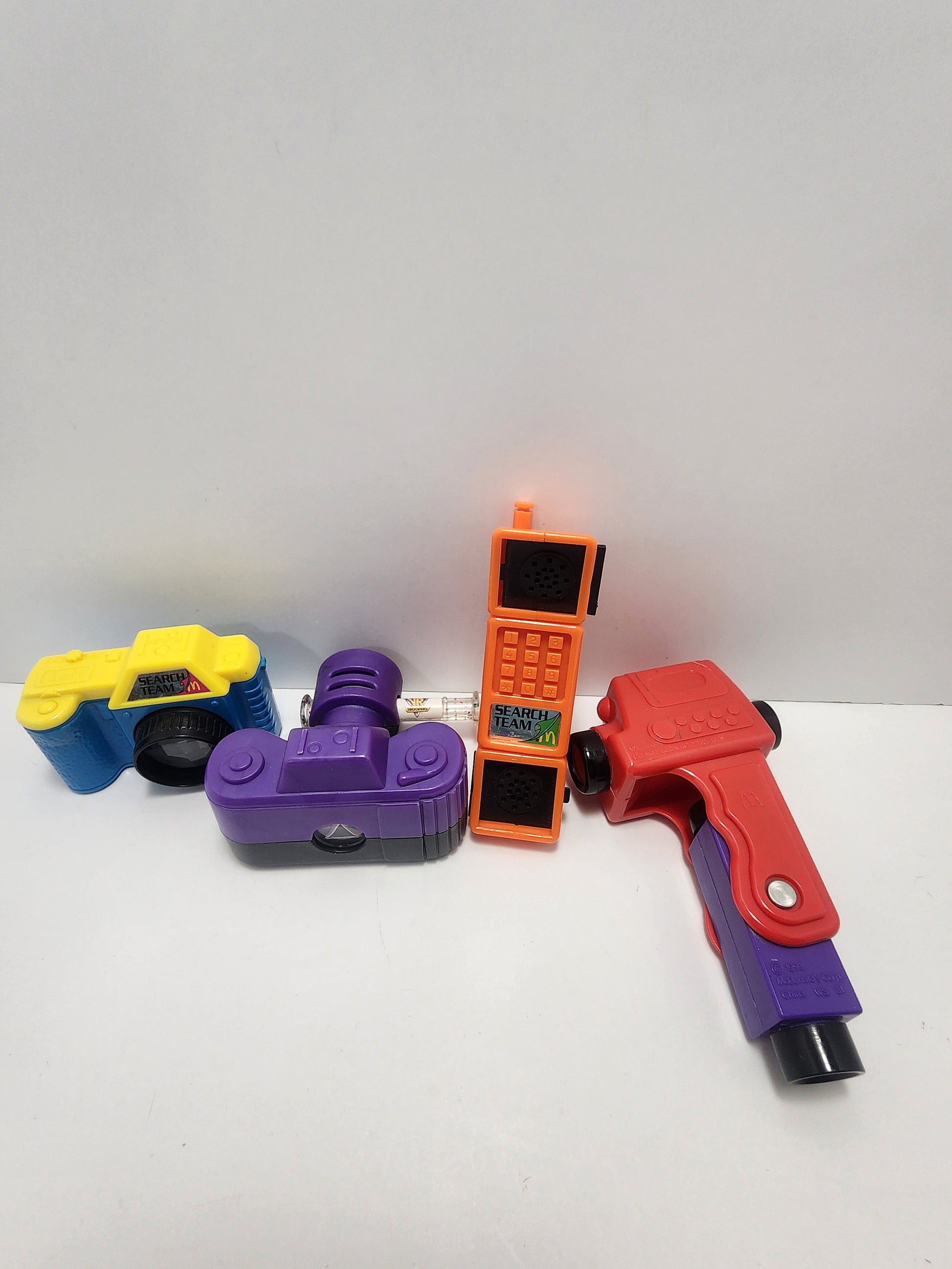 Mcdonalds Vintage Retro Adventure Kids Tool Toys - McDonald's Toys - Pretend Play - Pretend Toys