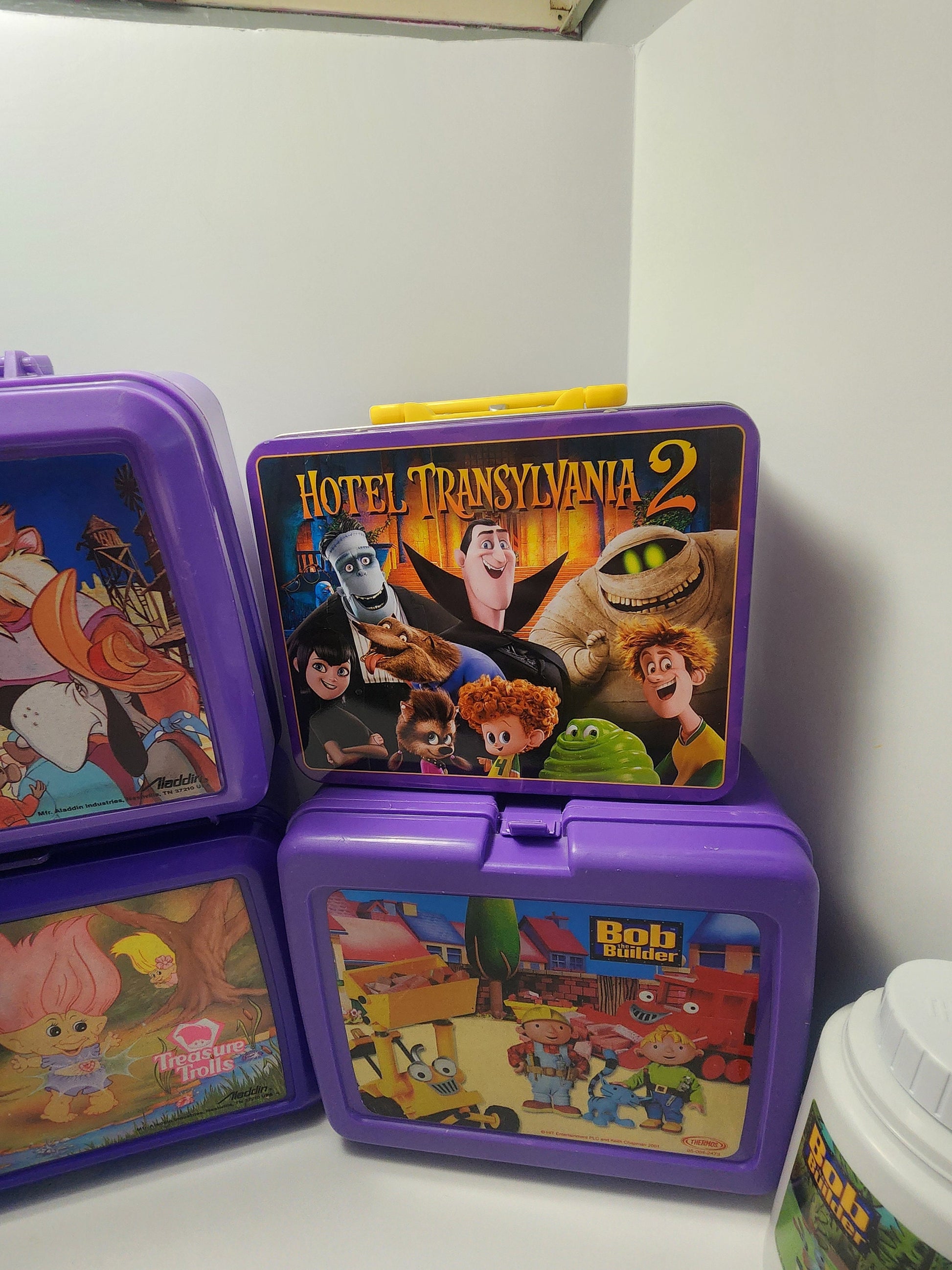 Character Lunchbox Vintage 1980s 1990s - Aladdin Lunchbox - Lunchbox - Vintage Lunchbox - Snow White - Chuck E Cheese - Nostalgia