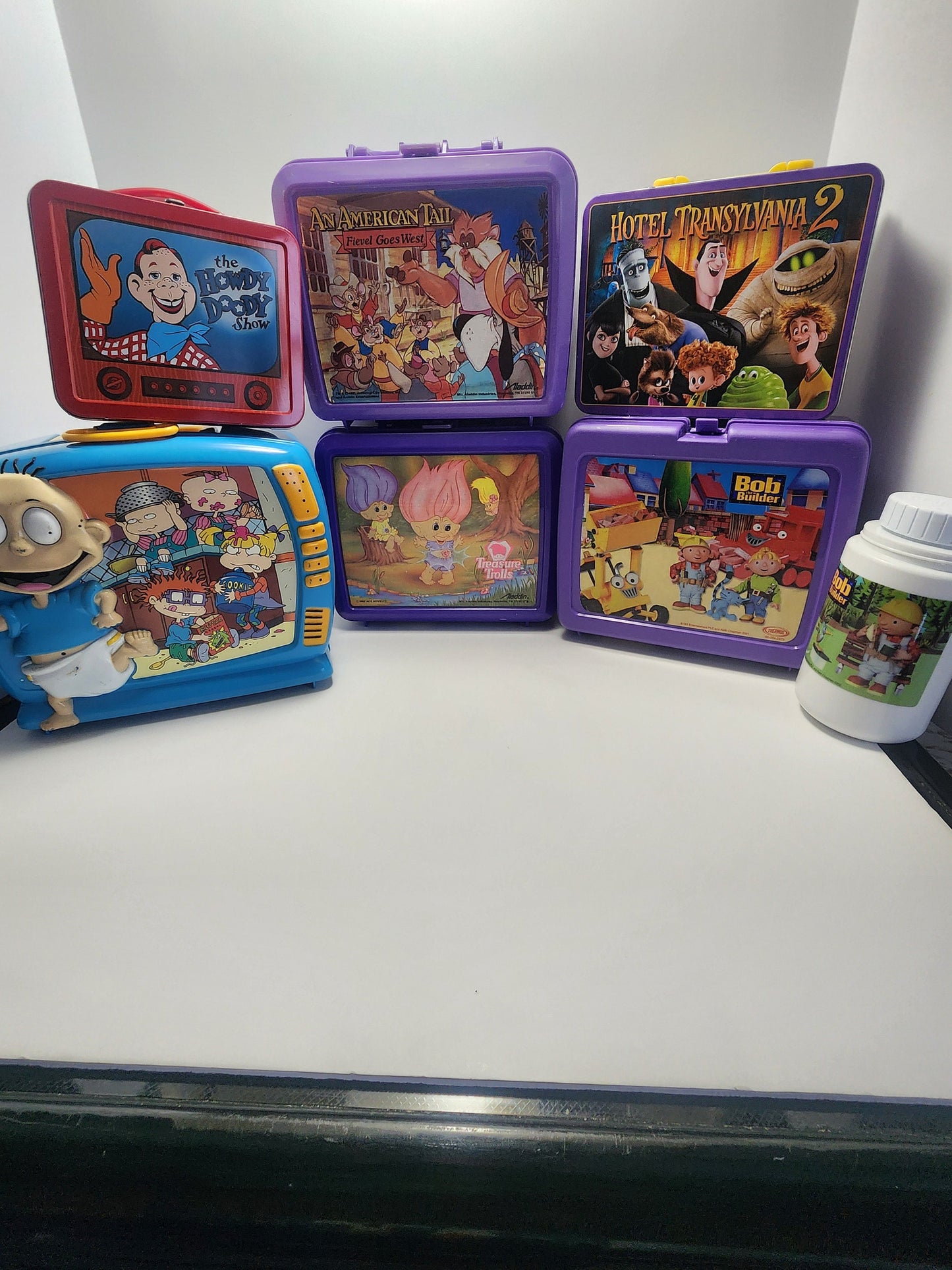 Character Lunchbox Vintage 1980s 1990s - Aladdin Lunchbox - Lunchbox - Vintage Lunchbox - Snow White - Chuck E Cheese - Nostalgia