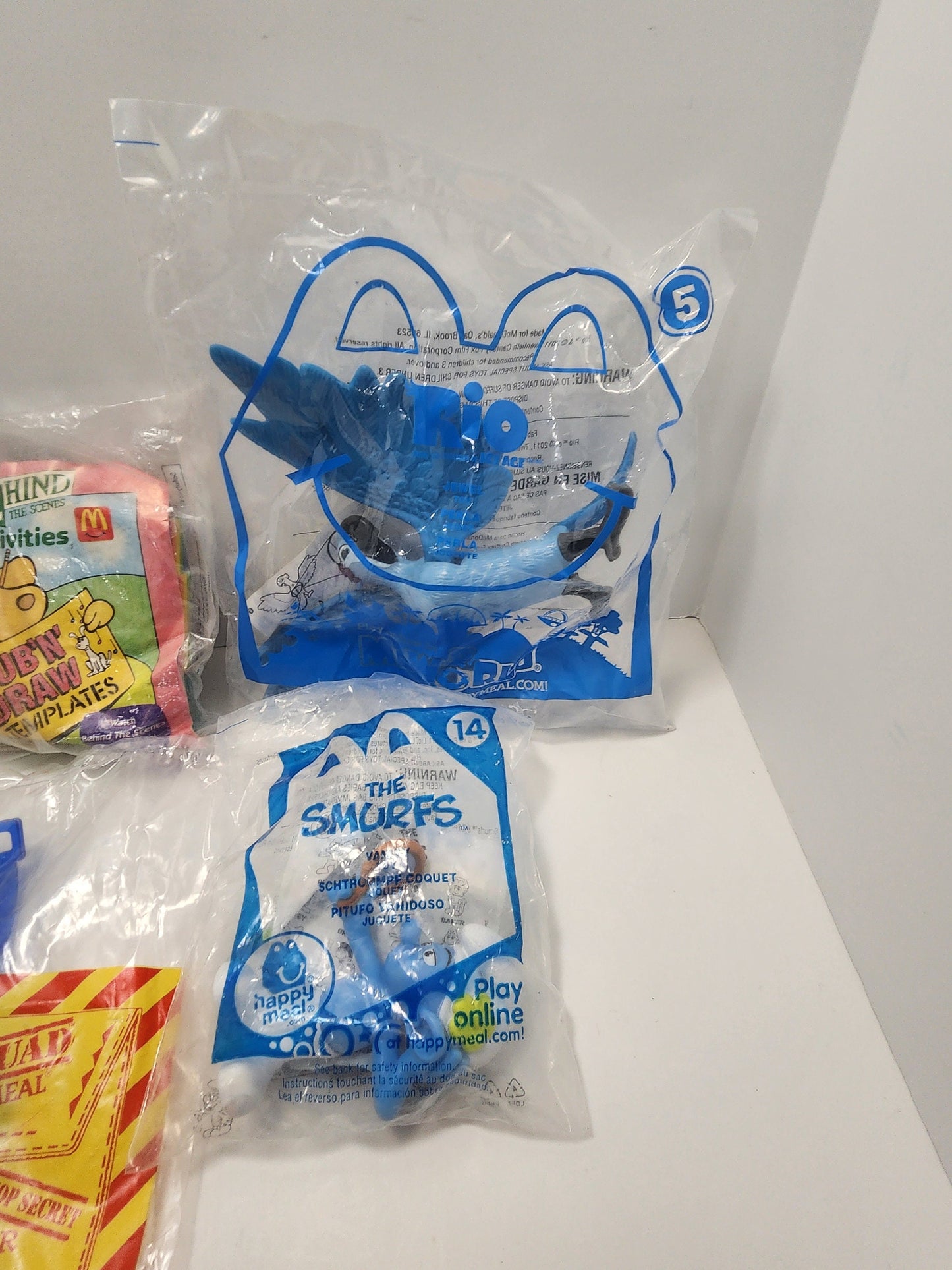 Mcdonalds Happy Meal Toys - Burger King Kids Club - Kids Meals - Nickelodeon Toys - Spytracker - Vintage Toys