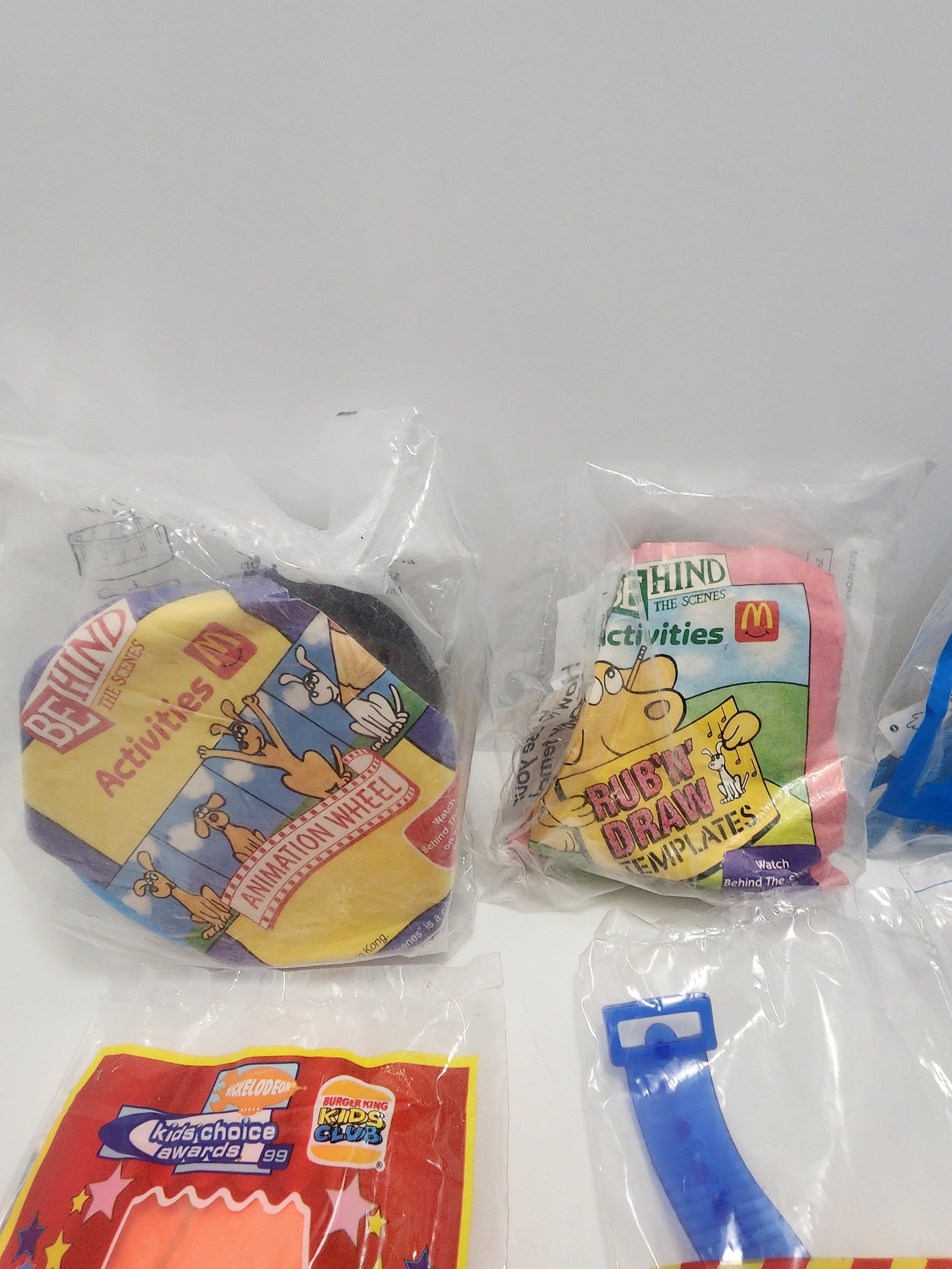 Mcdonalds Happy Meal Toys - Burger King Kids Club - Kids Meals - Nickelodeon Toys - Spytracker - Vintage Toys