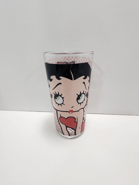 Betty Boop Ming Syndicate Vintage Glass - Glasses - Character Glass - Betty Boop