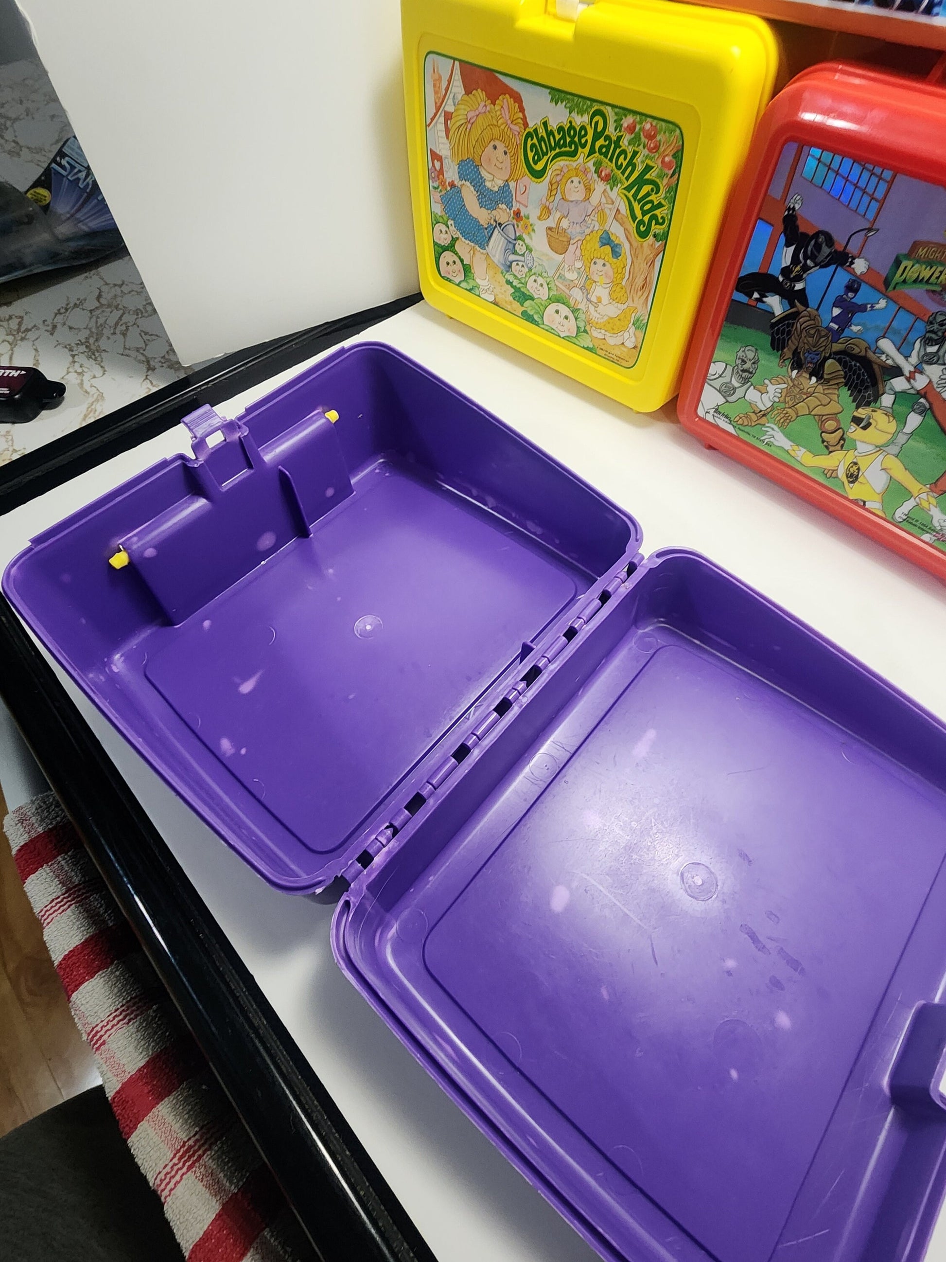 Character Lunchboxes - Lunchbox - Vintage Lunchbox - Aladin Lunchbox - Cabbage Patch - Power Rangers - Winnie The Pooh - Lisa Frank