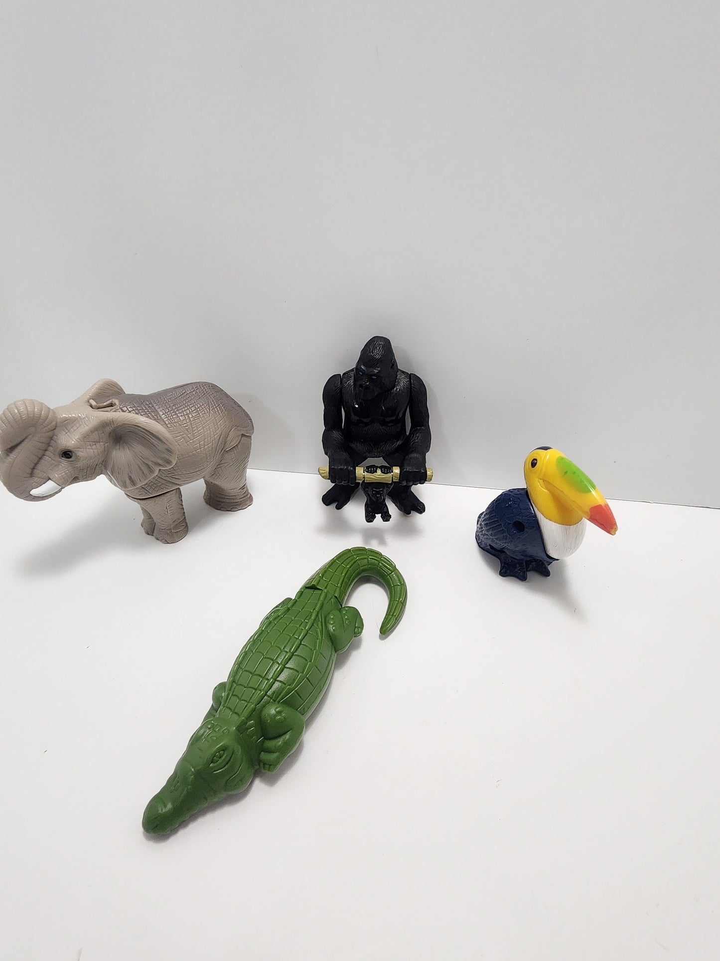 Mcdonalds Animal Kingdom Vintage Toy Lot - Animal Kingdom - Happy Meal Toys - Animal Toys