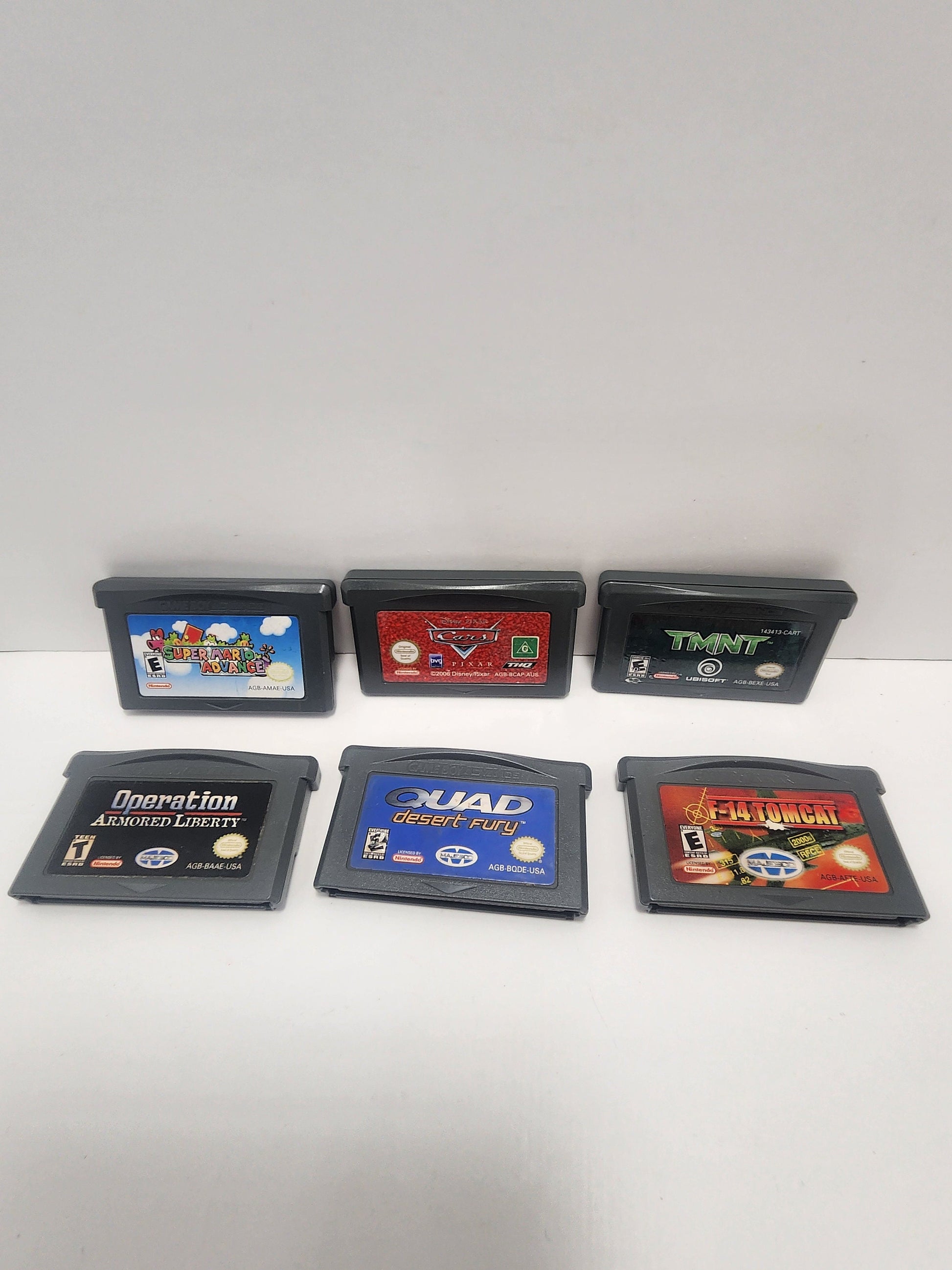 Game Boy Advance Games - Game Boy Advance - Cars - Spongebob SquarePants - Lilo and Stitch - Disney - Disney Games - Nickelodeon Games