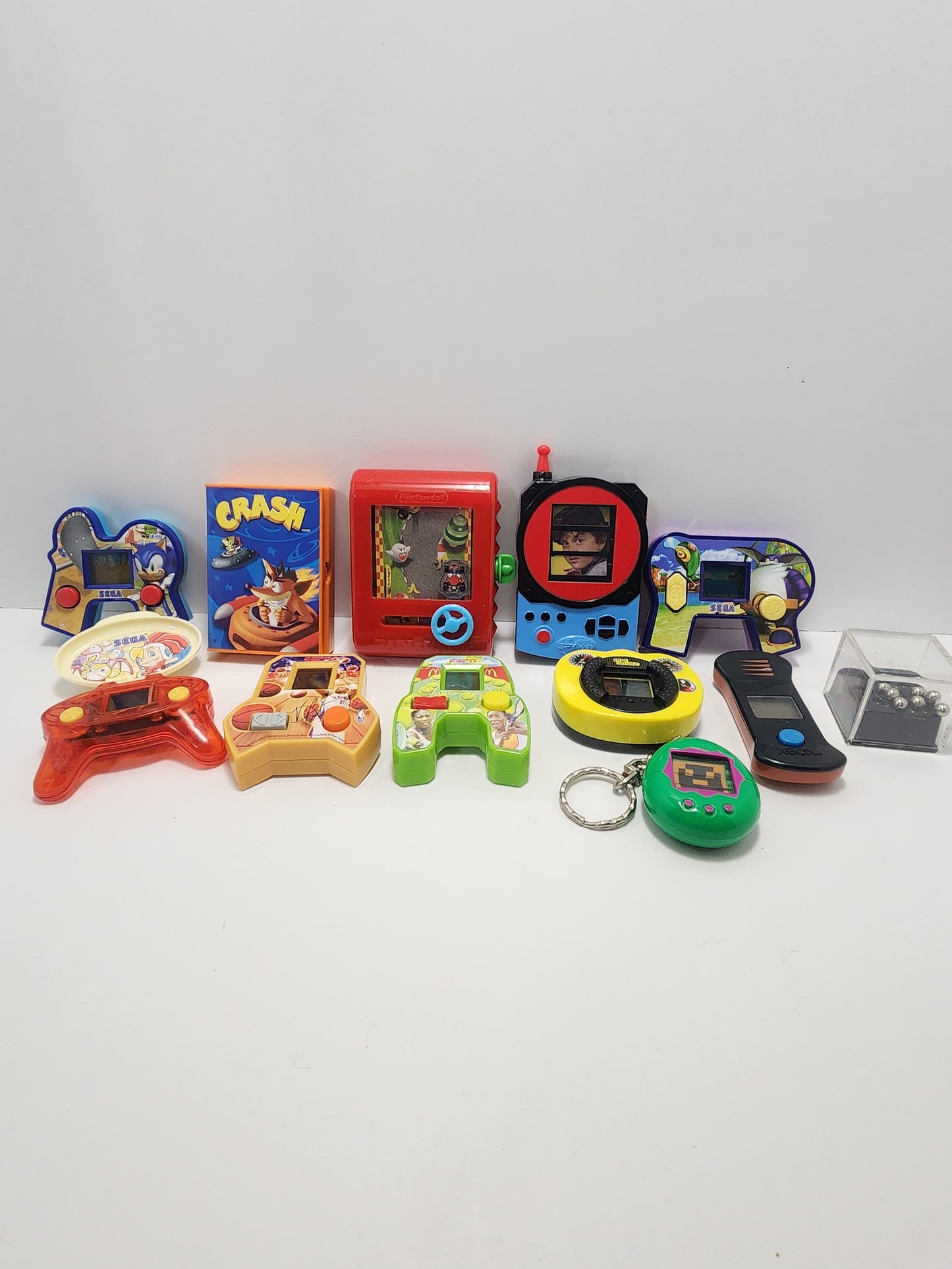 Handheld Vintage Games From McDonald's 1990s to 2000s - Handheld Games - Sonic - Sega Games - NBA- Tamagotchi