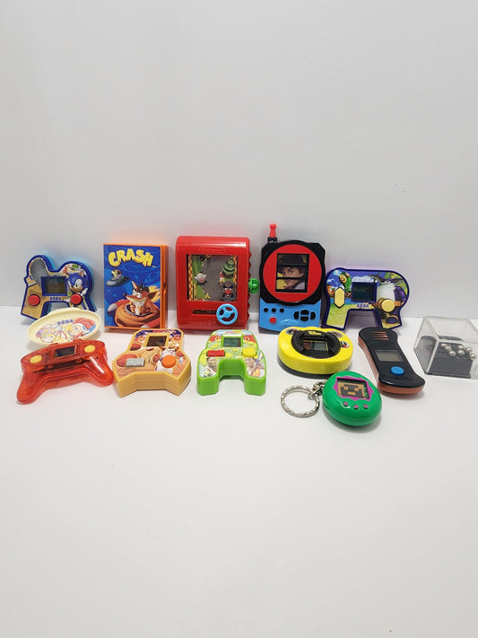 Handheld Vintage Games From McDonald's 1990s to 2000s - Handheld Games - Sonic - Sega Games - NBA- Tamagotchi