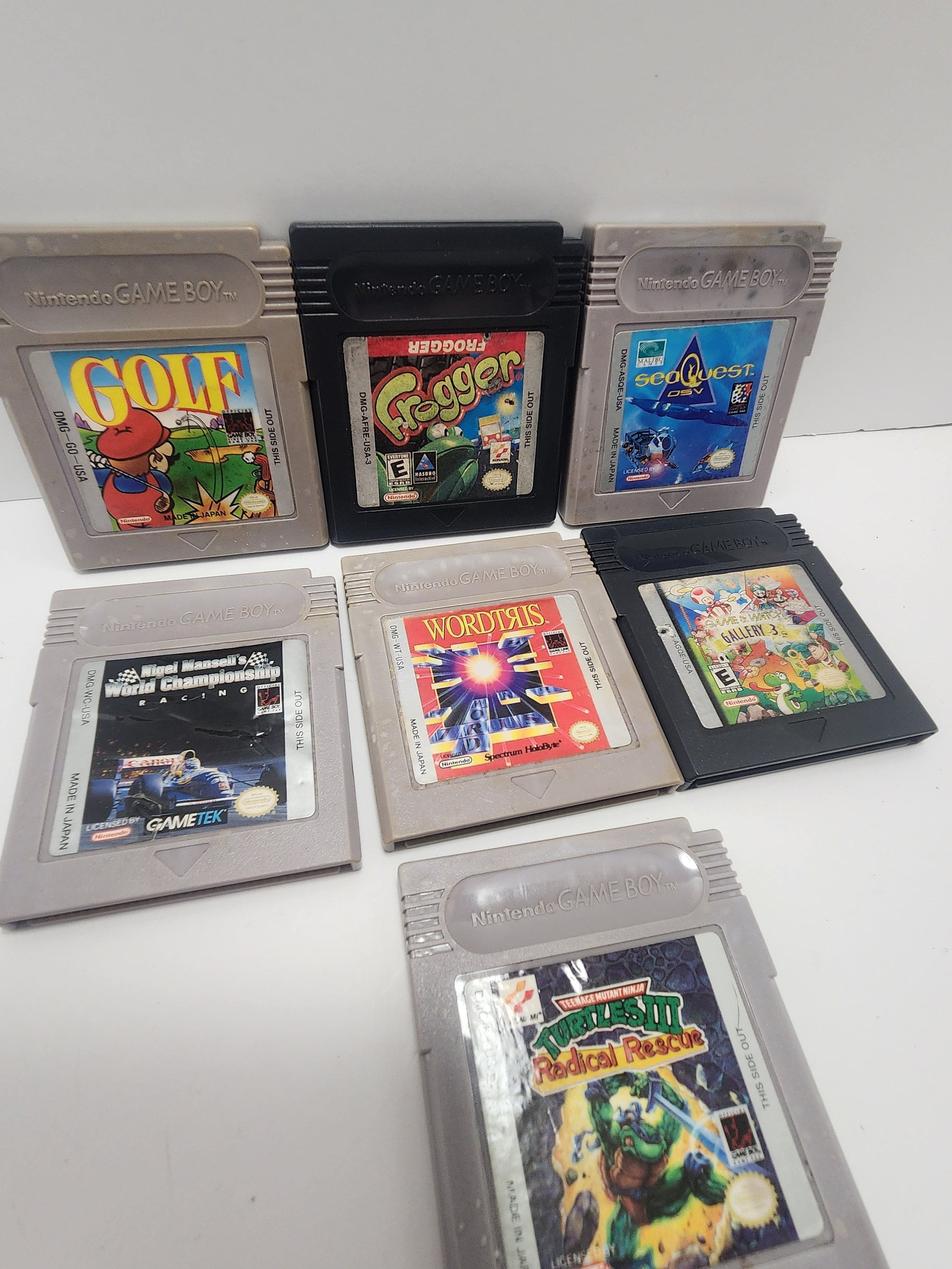 Game Boy Games - Game Boy - Vintage Games - Vintage Game Boy Games - Super Mario - Ninja Turtles