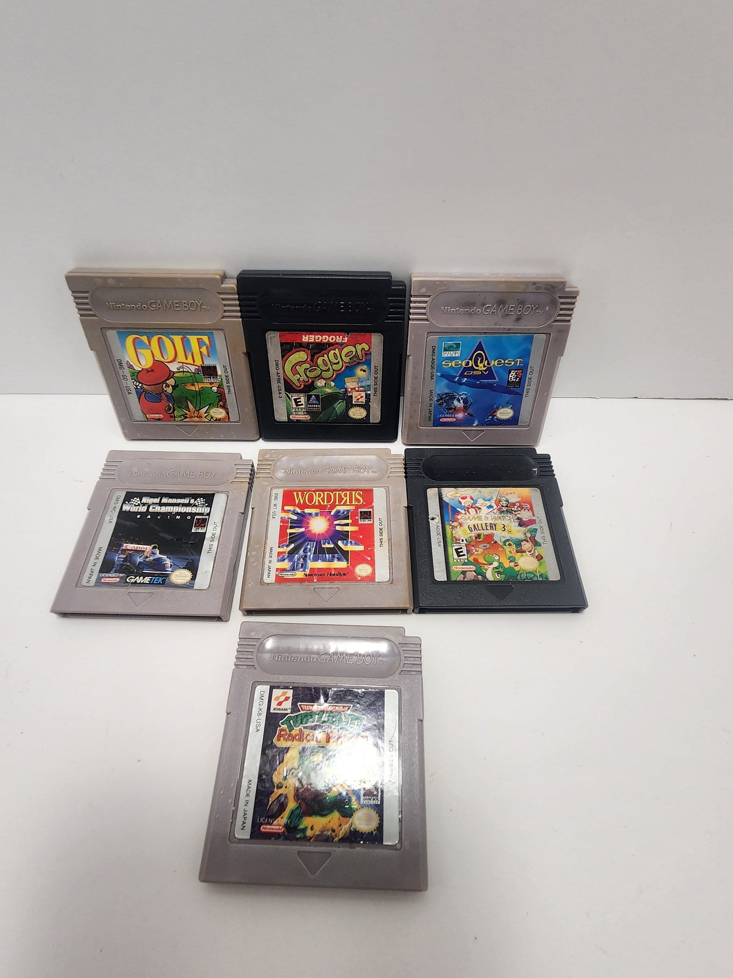 Game Boy Games - Game Boy - Vintage Games - Vintage Game Boy Games - Super Mario - Ninja Turtles