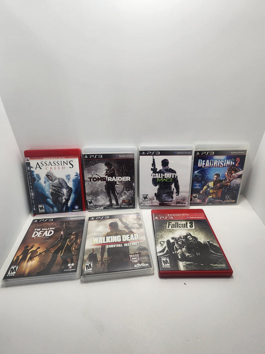 Playstation 3 Games - Sony PlayStation- Sony - Sony Games - The Walking Dead - Tomb Raider - Call Of Duty