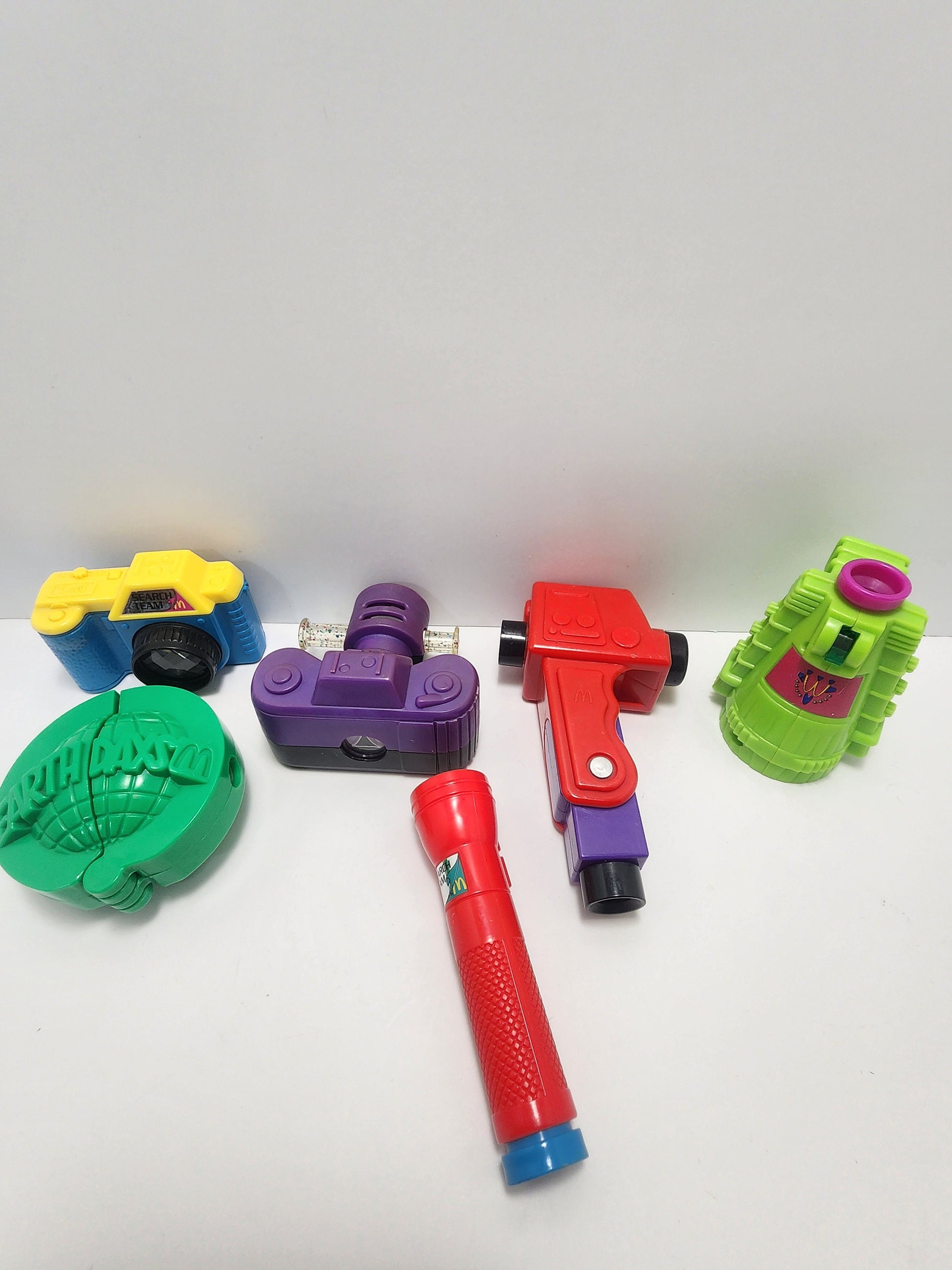 Mcdonalds Vintage Retro Adventure Kids Tool Toys - McDonald's Toys - Pretend Play - Pretend Toys