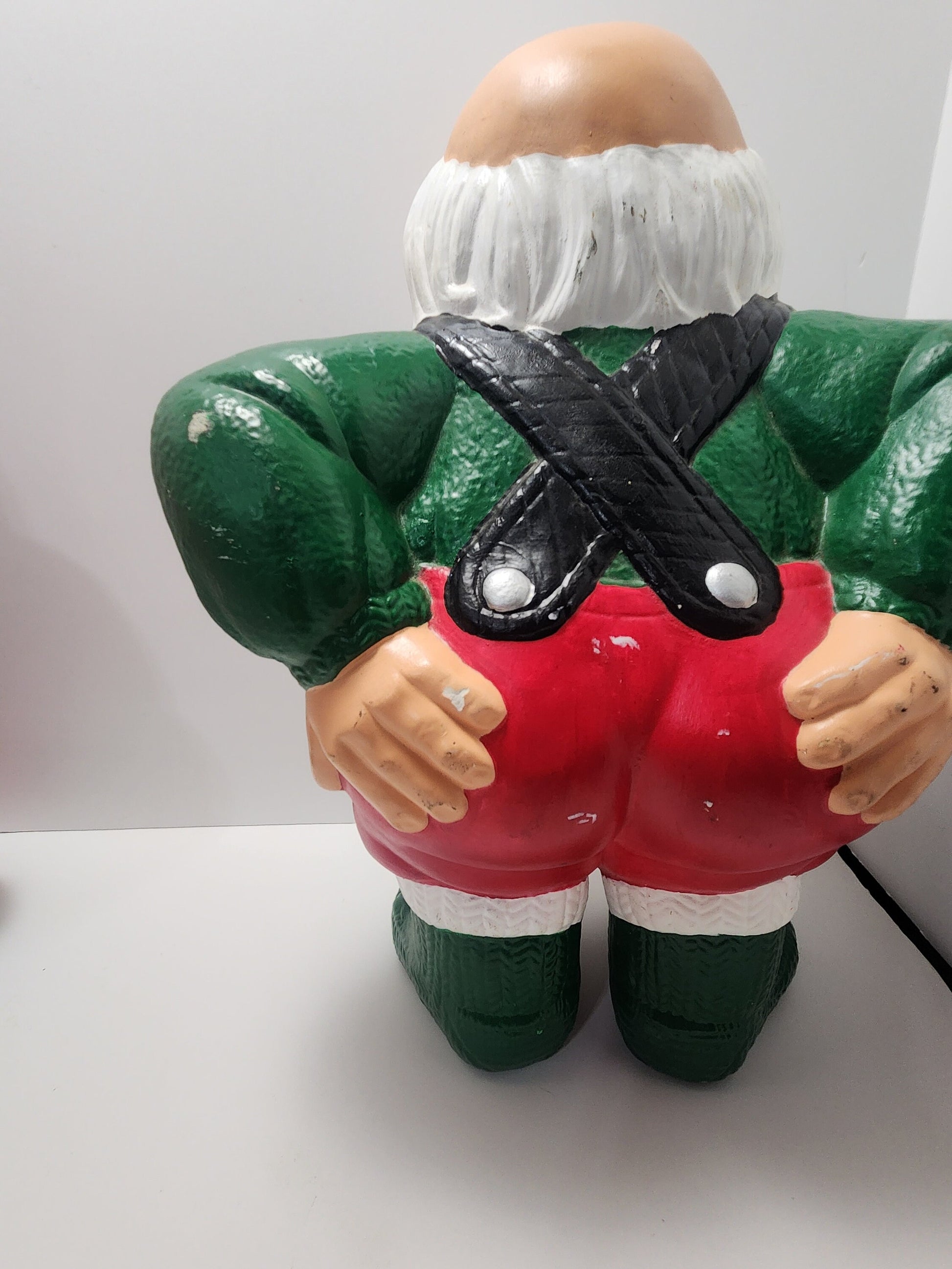 Mr and Mrs Clause Vintage Ceramic Figurines - Santa Clause - Christmas - Ceramic Santa - Ceramic Figurines - Santa Ceramic Figures - Santa