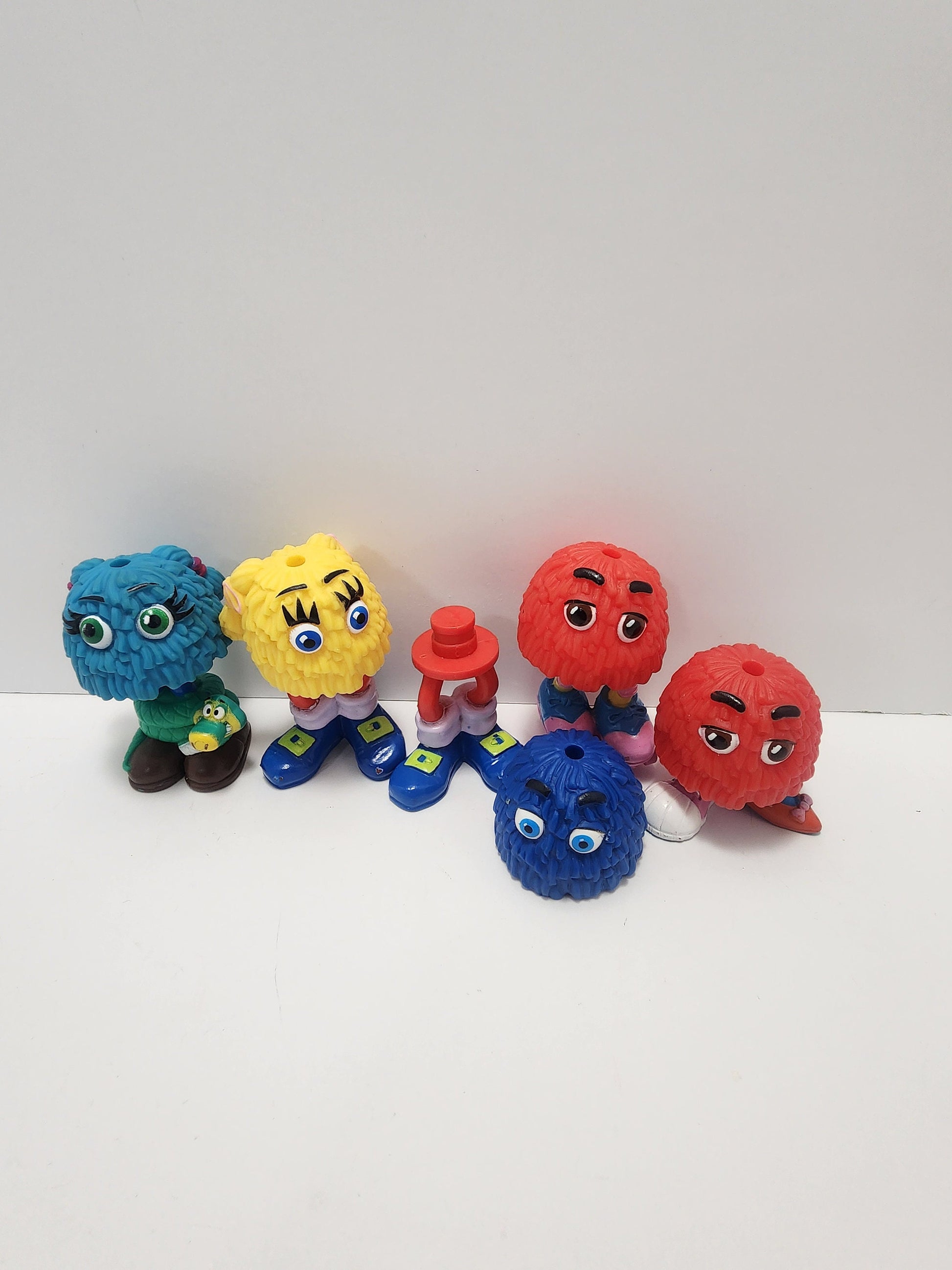 Mcdonalds Fry Guys Lot - Fry Guys - Vintage Toys - Mcdonalds Toys - 1990s - Happy Meal Toys