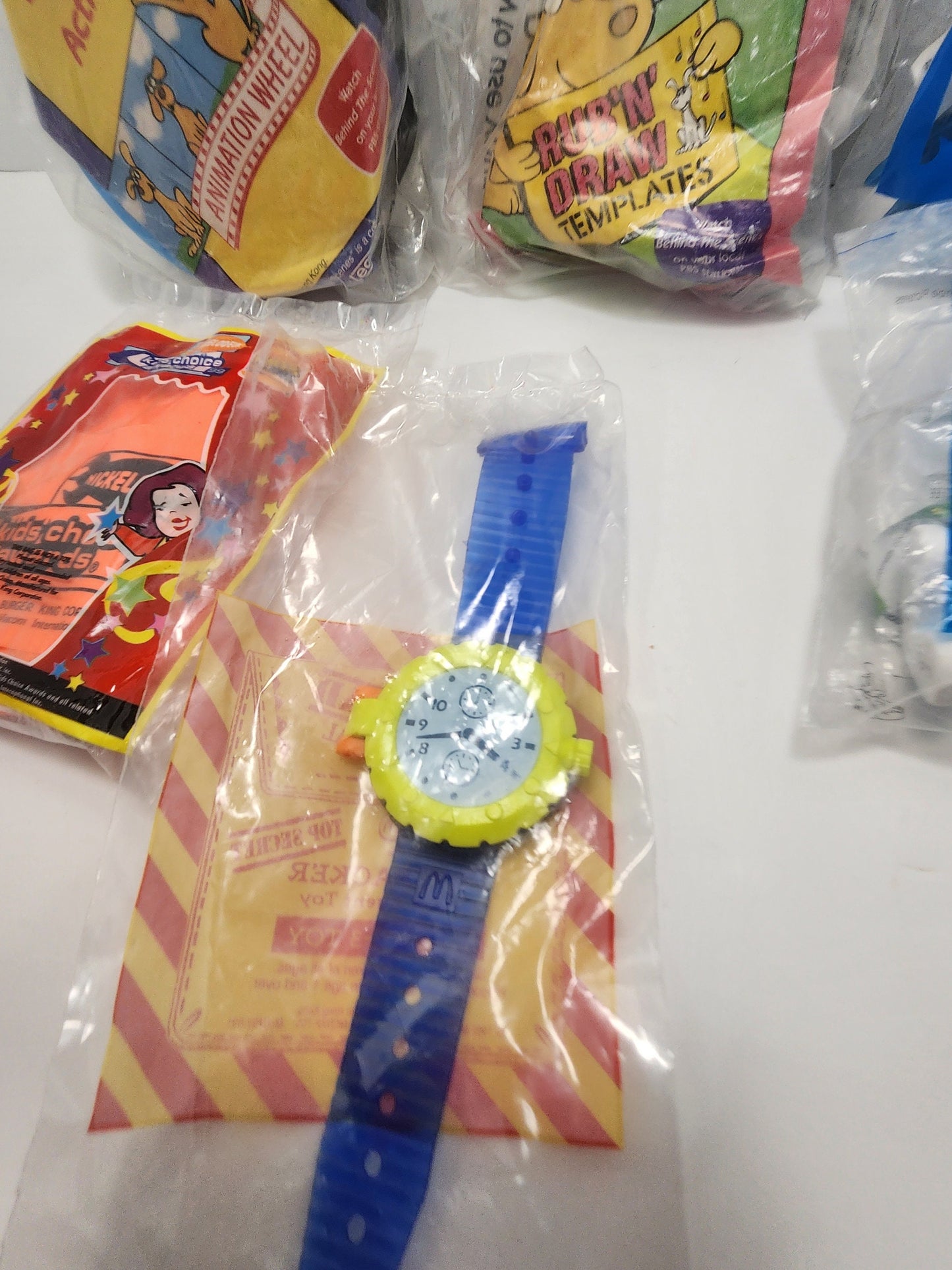 Mcdonalds Happy Meal Toys - Burger King Kids Club - Kids Meals - Nickelodeon Toys - Spytracker - Vintage Toys