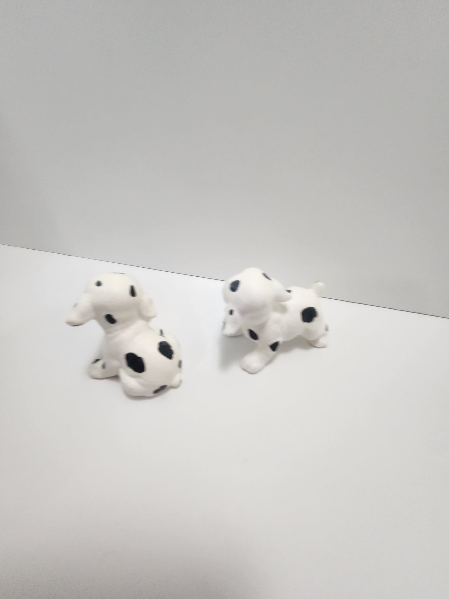 Dalmatian Figures Set Of 2 - Animals - Dalmatians - Dogs - Pet Figures - Couples