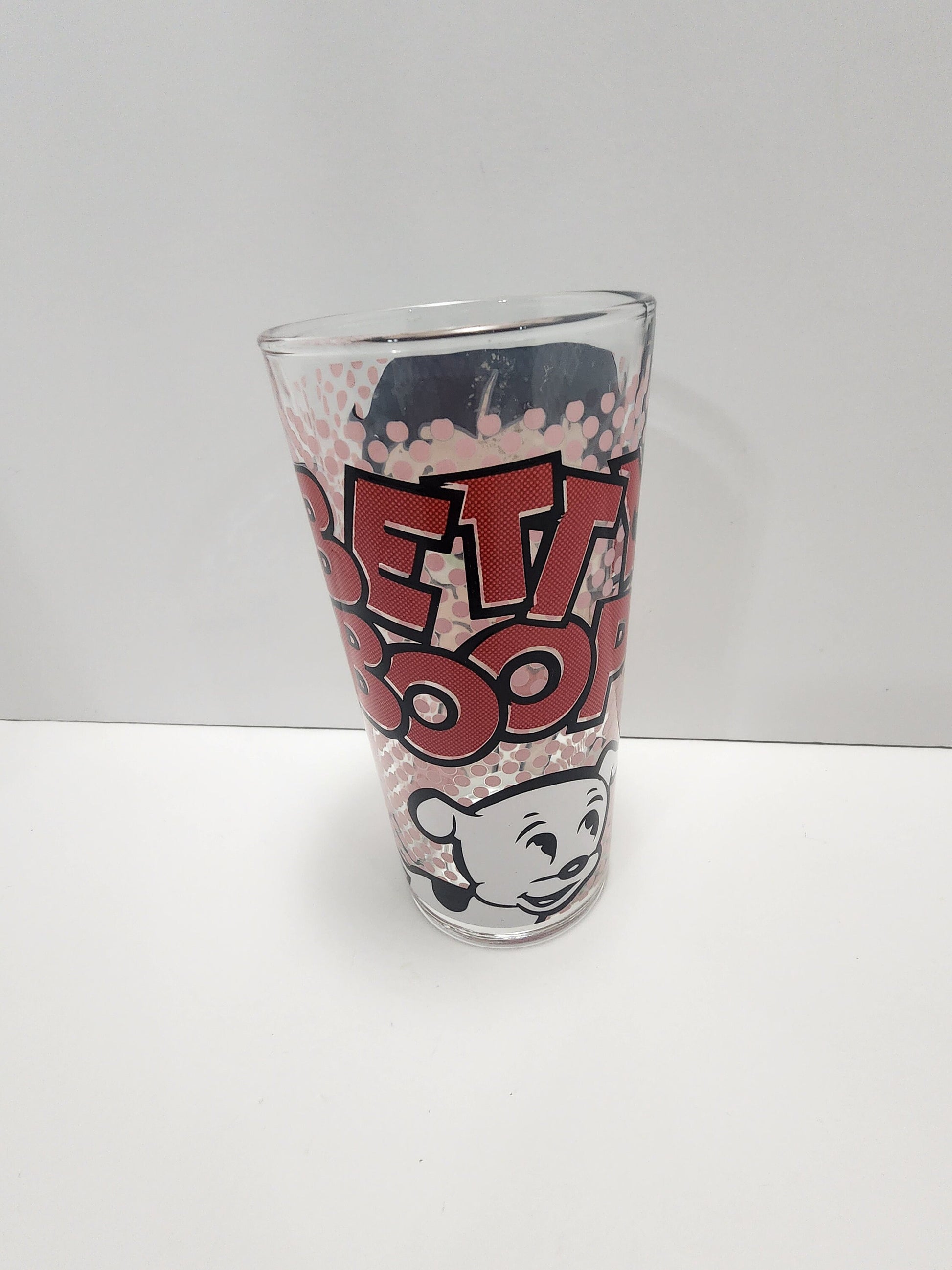 Betty Boop Ming Syndicate Vintage Glass - Glasses - Character Glass - Betty Boop