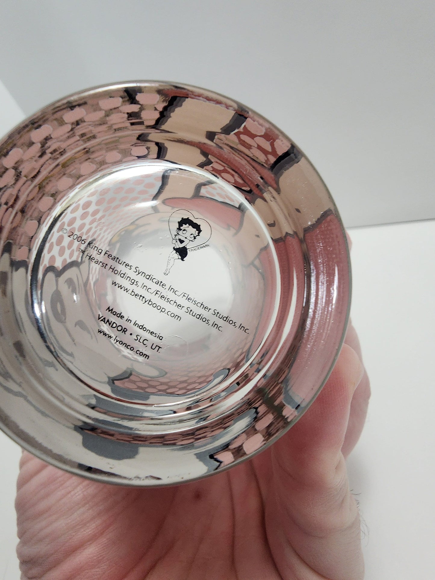 Betty Boop Ming Syndicate Vintage Glass - Glasses - Character Glass - Betty Boop