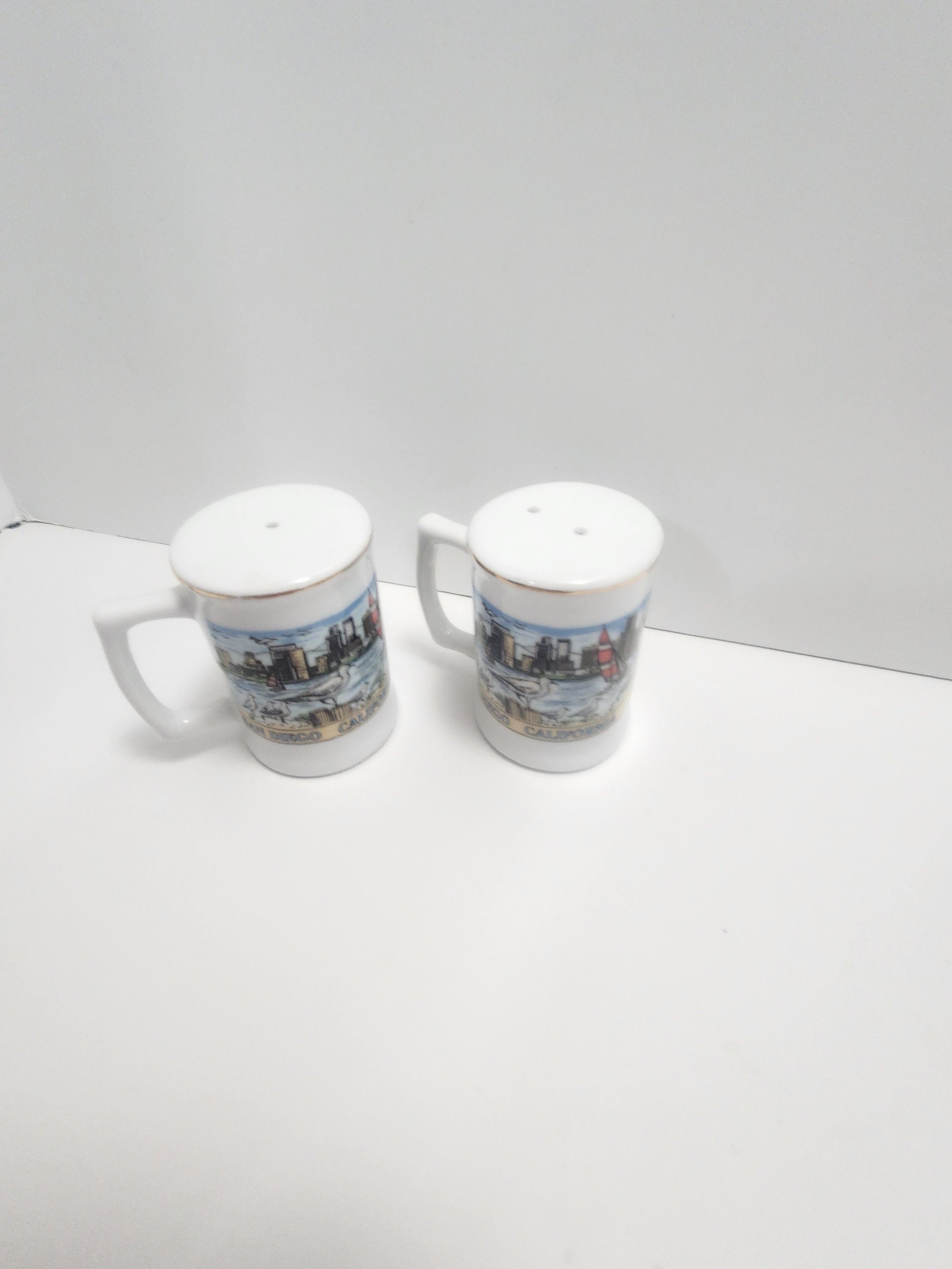 Salt and Pepper Shakers - Vintage Kitchen - Kitchen - Kitchen Decor - Canada - San Diego - California