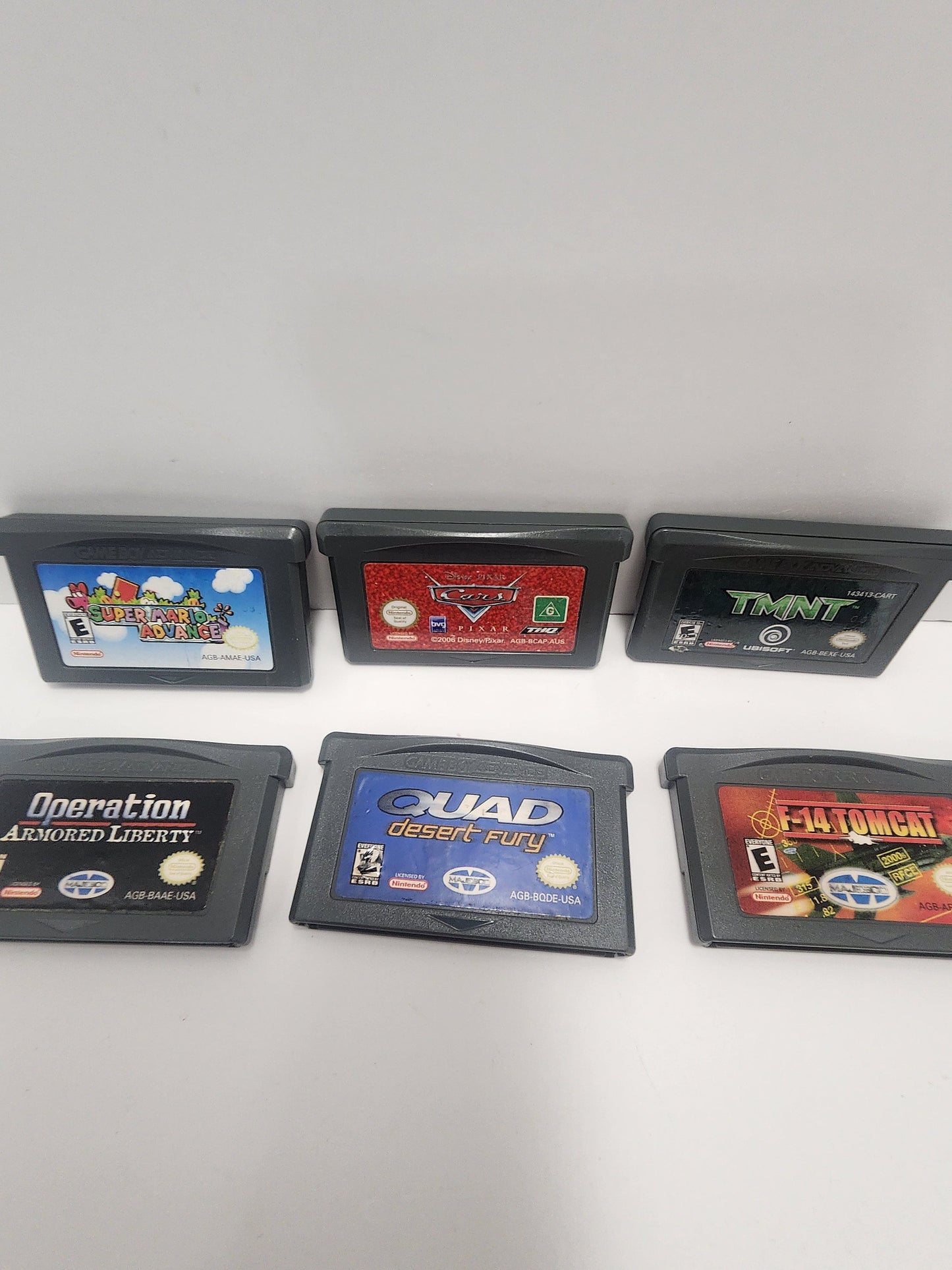 Game Boy Advance Games - Game Boy Advance - Cars - Spongebob SquarePants - Lilo and Stitch - Disney - Disney Games - Nickelodeon Games