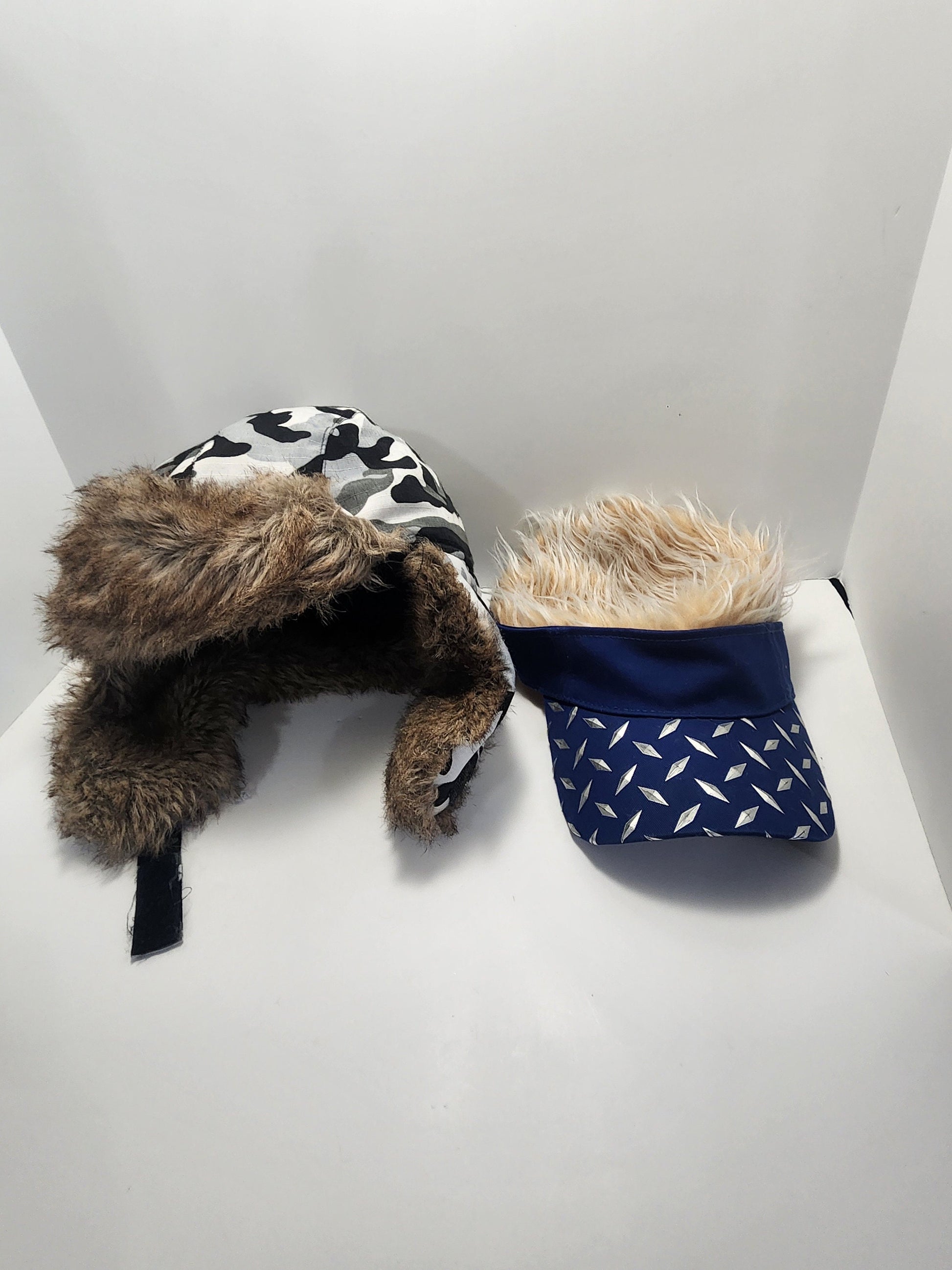 Winter Hats - Bionic Camouflage Winter Cap - Flairhair Hat - Hair - Hair Hat - Caps