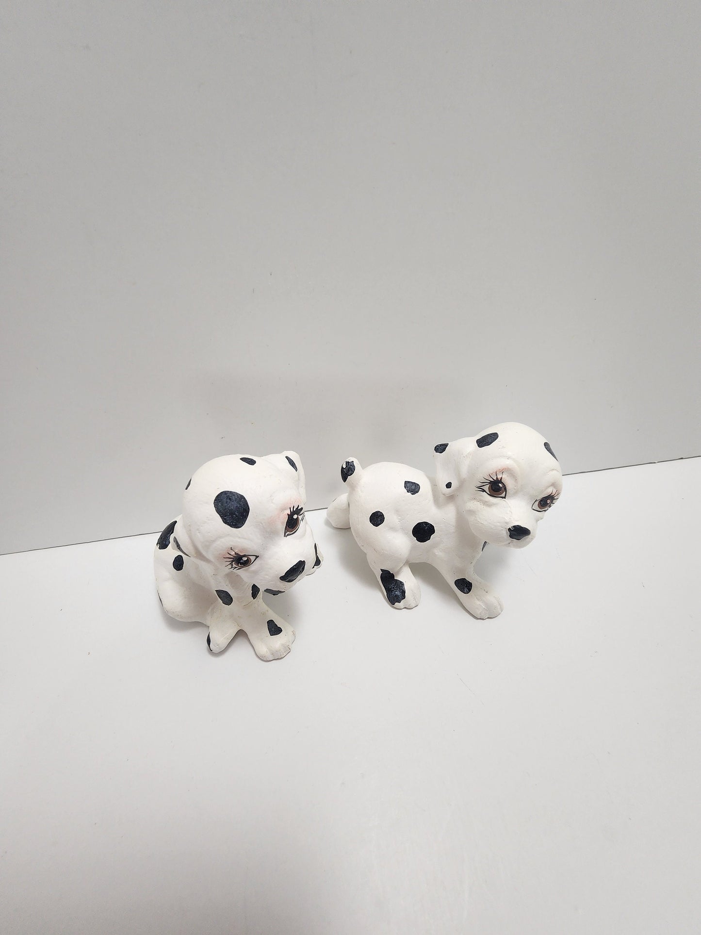 Dalmatian Figures Set Of 2 - Animals - Dalmatians - Dogs - Pet Figures - Couples