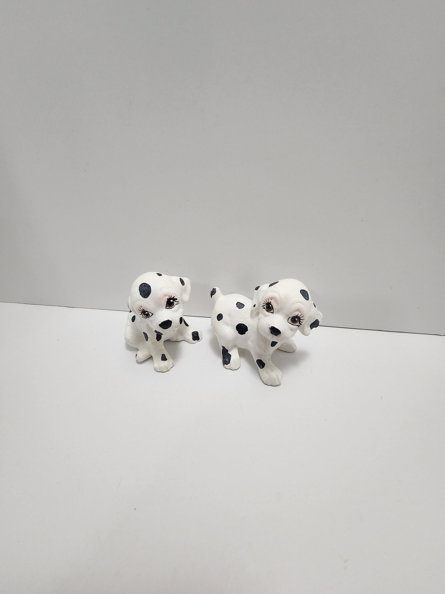 Dalmatian Figures Set Of 2 - Animals - Dalmatians - Dogs - Pet Figures - Couples