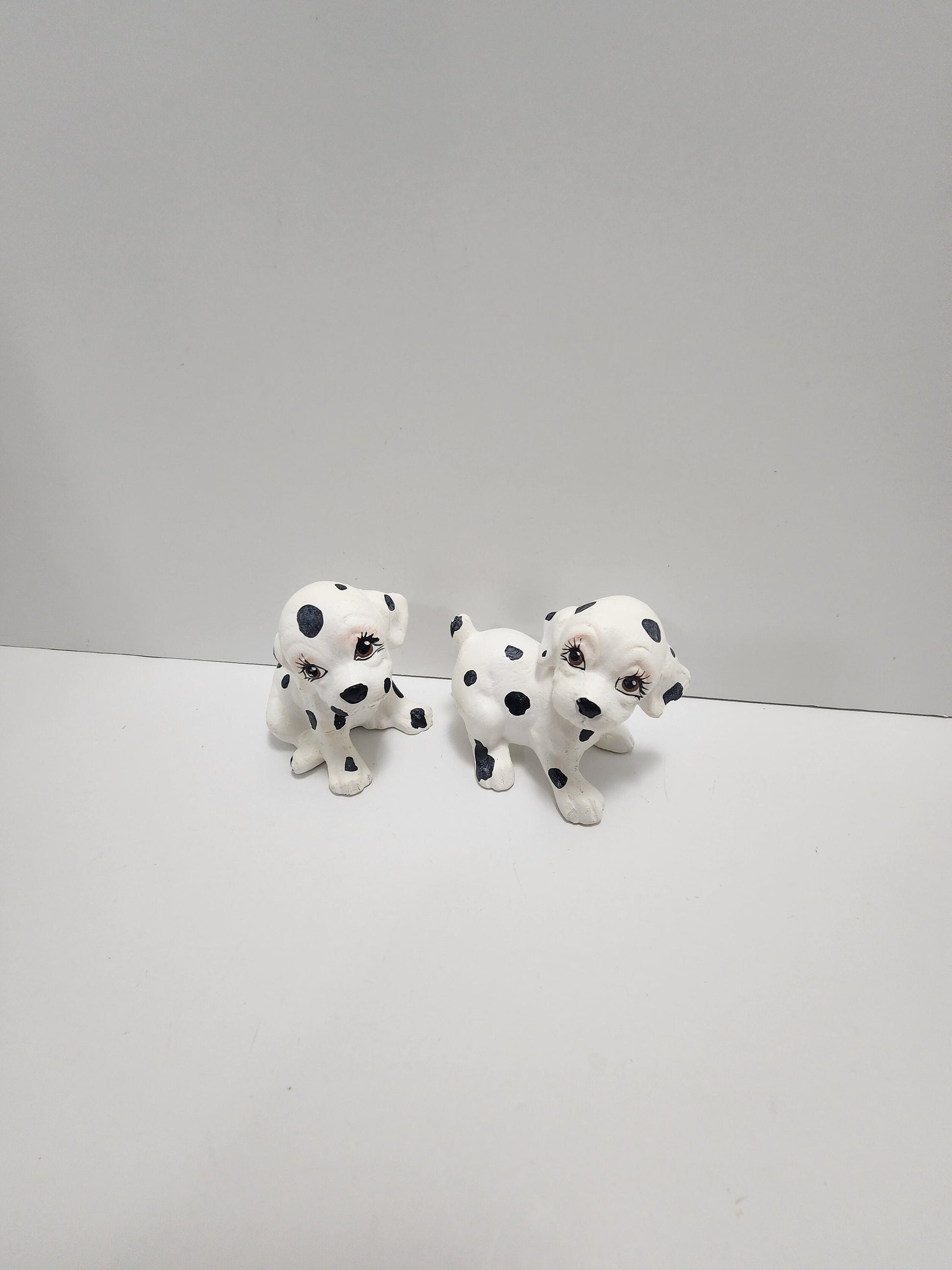 Dalmatian Figures Set Of 2 - Animals - Dalmatians - Dogs - Pet Figures - Couples