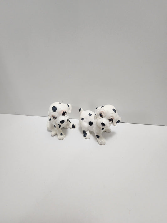 Dalmatian Figures Set Of 2 - Animals - Dalmatians - Dogs - Pet Figures - Couples