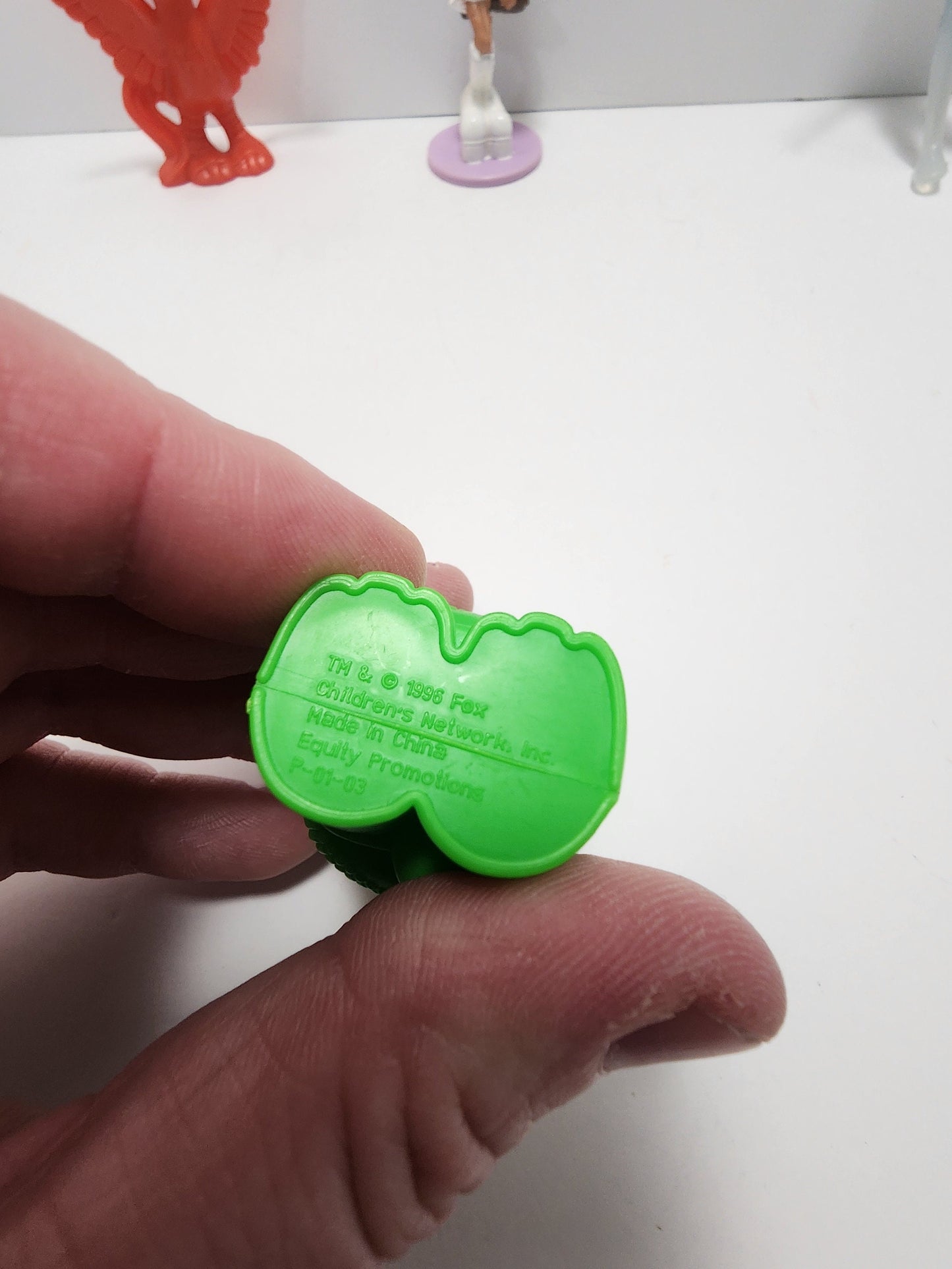 RARE 1996 Fox Green Monster - Century Fox - Fox - Fox Toys - Rare Toys