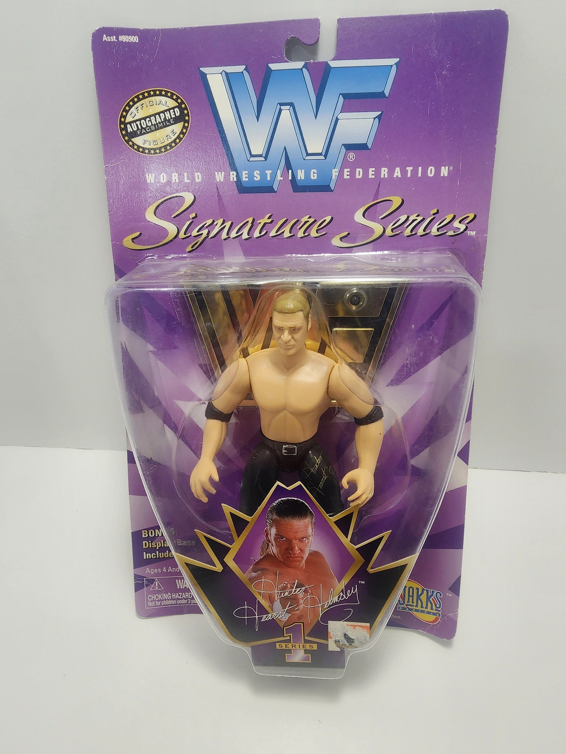 Wwf Hhh Action Figure And Plushie - Wwf - WWE- Hhh - Hunter Hearst Helmsley - Action Figures - Wrestling