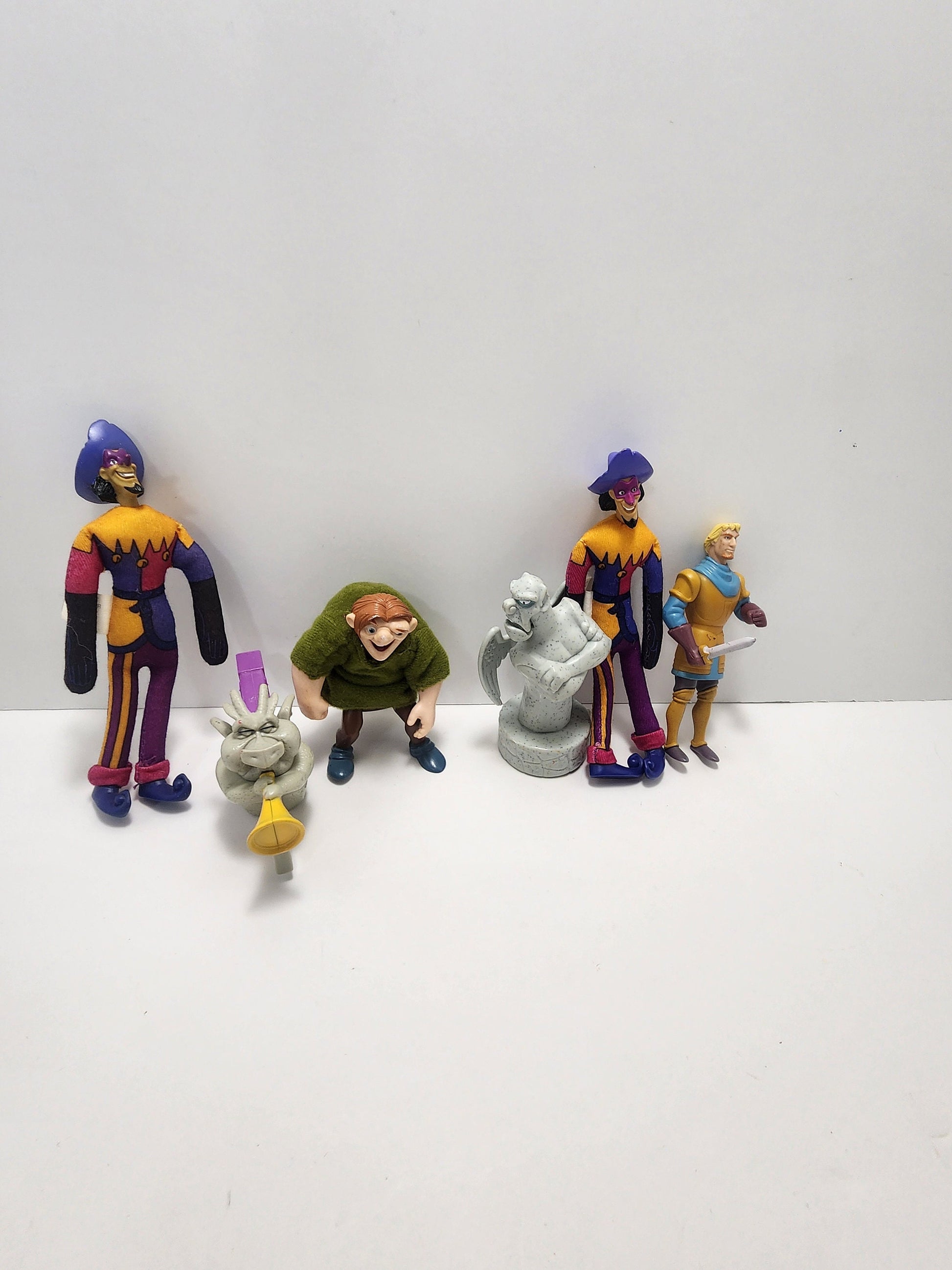Disney Hunchback Of Notre Dame Action Figures - Disney - Disney Toys - Hunchback Of Notre Dame - Hunchback Toys - Disney Toys - Mcdonalds